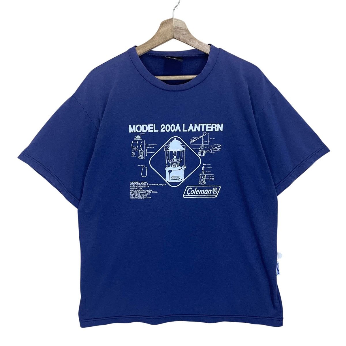 Coleman Vintage Coleman Big Logo Shortsleeve Tee Size L Size US L / EU 52-54 / 3 - 1 Thumbnail