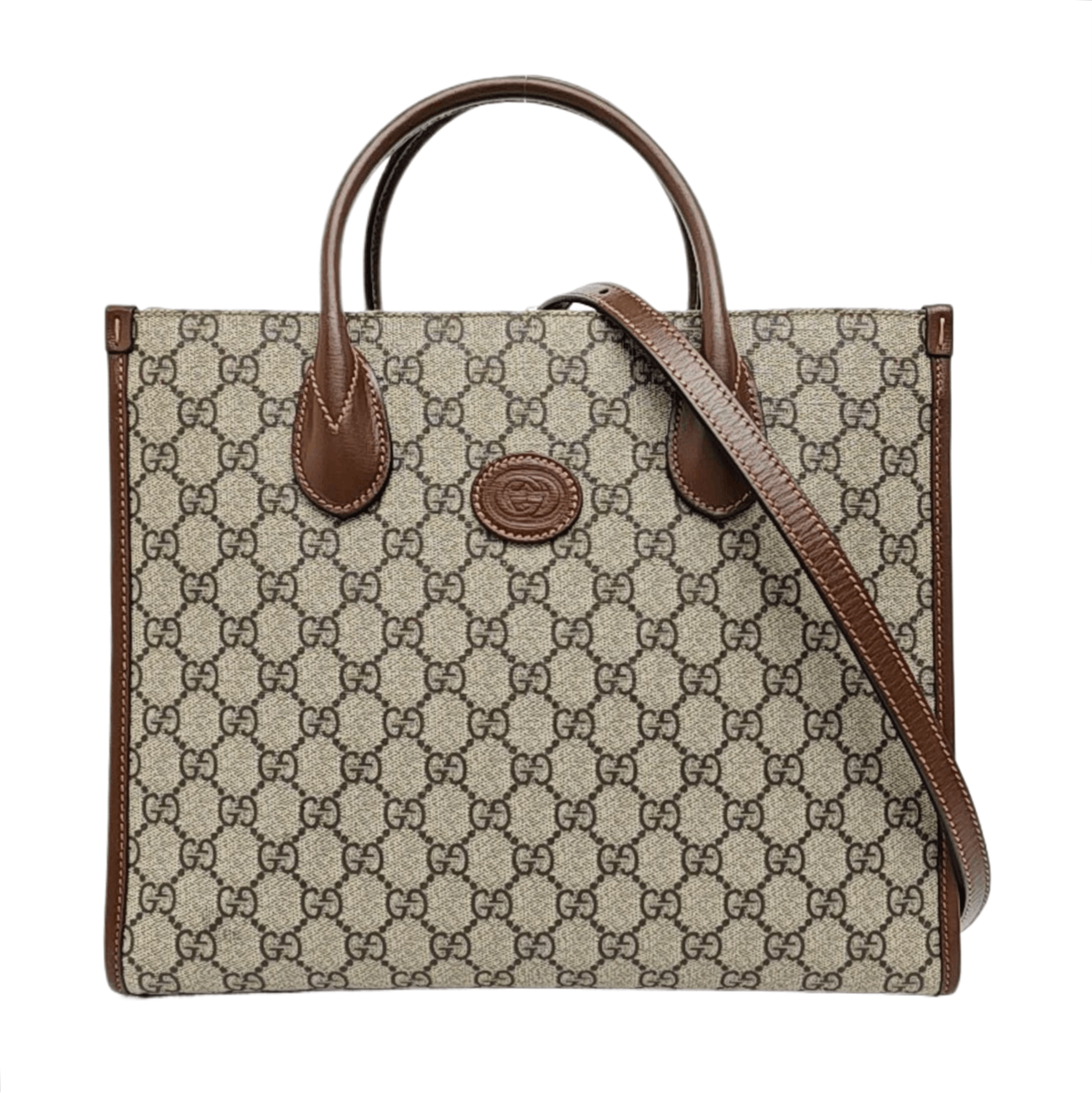 Gucci Gucci GG Supreme Canvas Tote Bag Size ONE SIZE - 1 Thumbnail