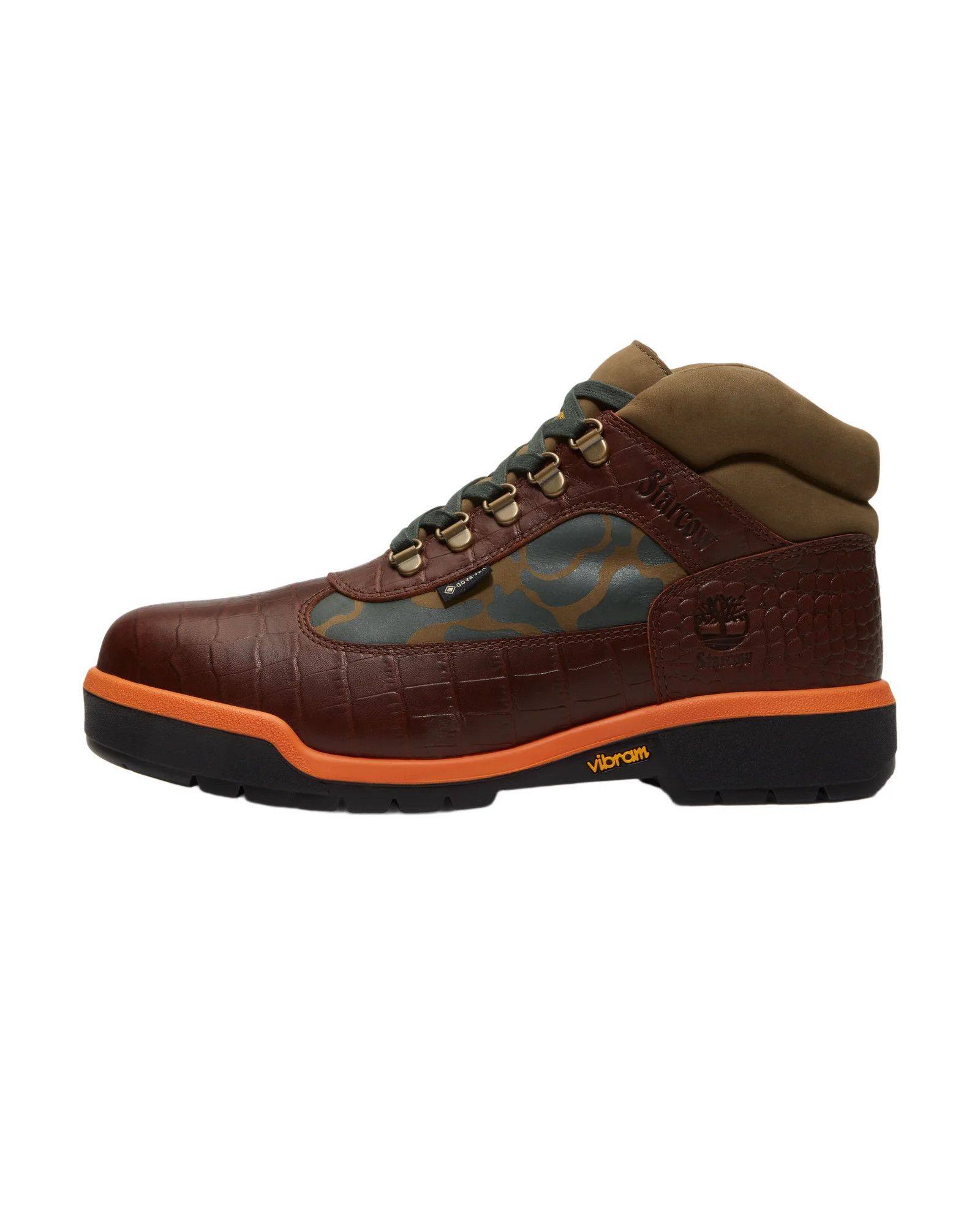 Timberland TIMBERLAND X STARCOW FIELD BOOT MID GTX BROWN/CAMO Size US 13 / EU 46 - 1 Thumbnail