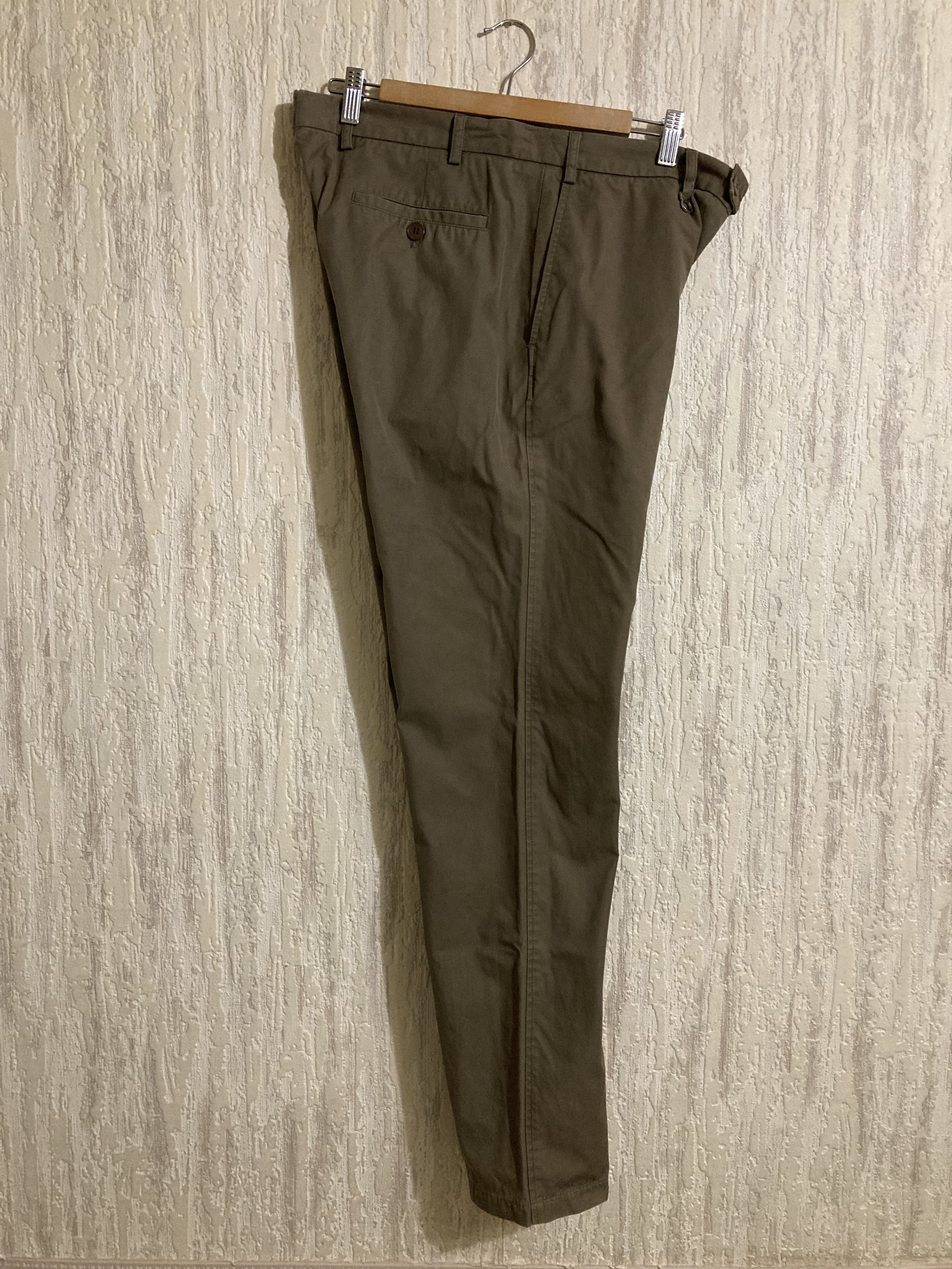 Salvatore Ferragamo Vtg.Salvatore Ferragamo Cotton Tapered Fit Chinos Pants Size US 34 / EU 50 - 2 Thumbnail