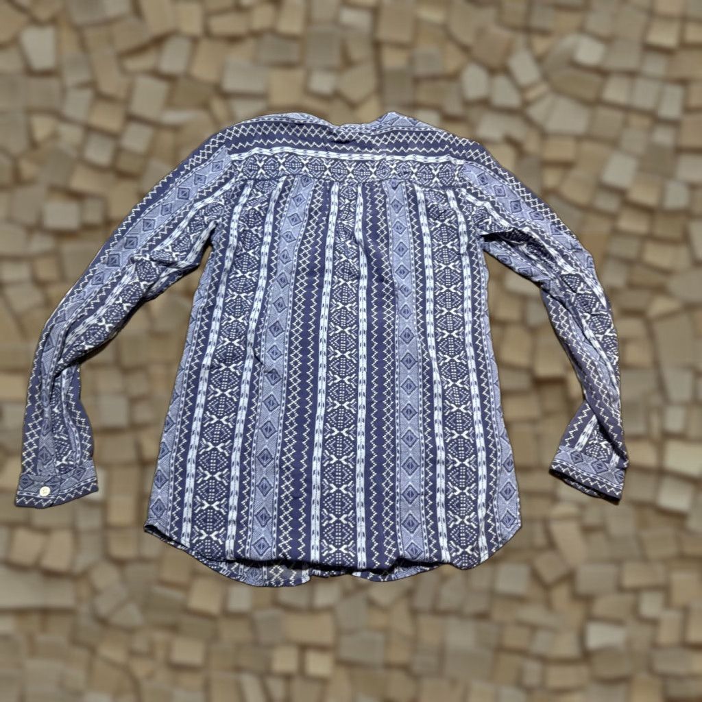 Eddie Bauer Eddie Bauer Shirt, Women's XS, Blue White, Long Sleeve, Button Up Shirt Size XS / US 0-2 / IT 36-38 - 1 Thumbnail