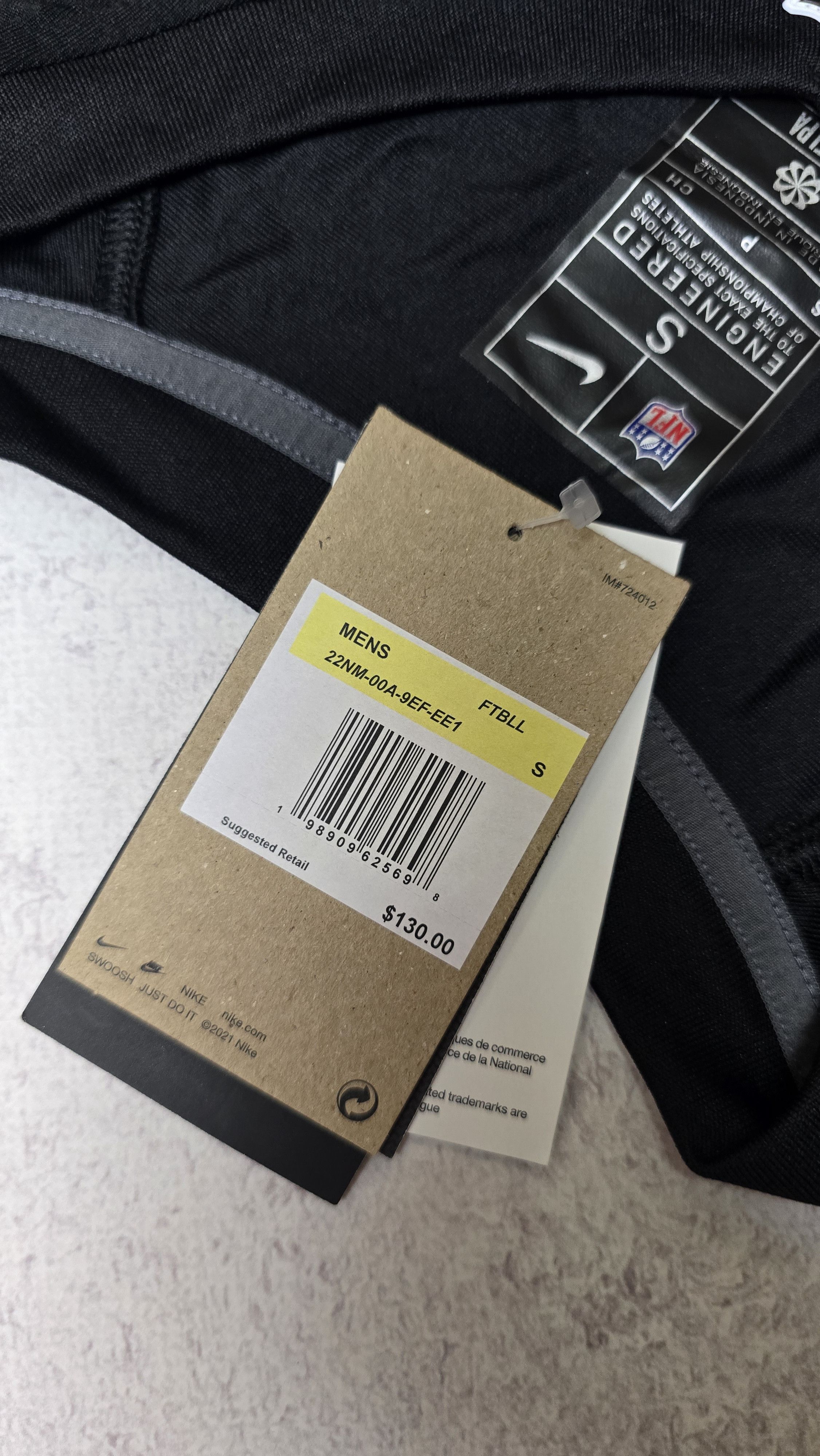 Nike Jayden Daniels #5 Commanders Nike Black Game Jersey Size US S / EU 44-46 / 1 - 12 Thumbnail