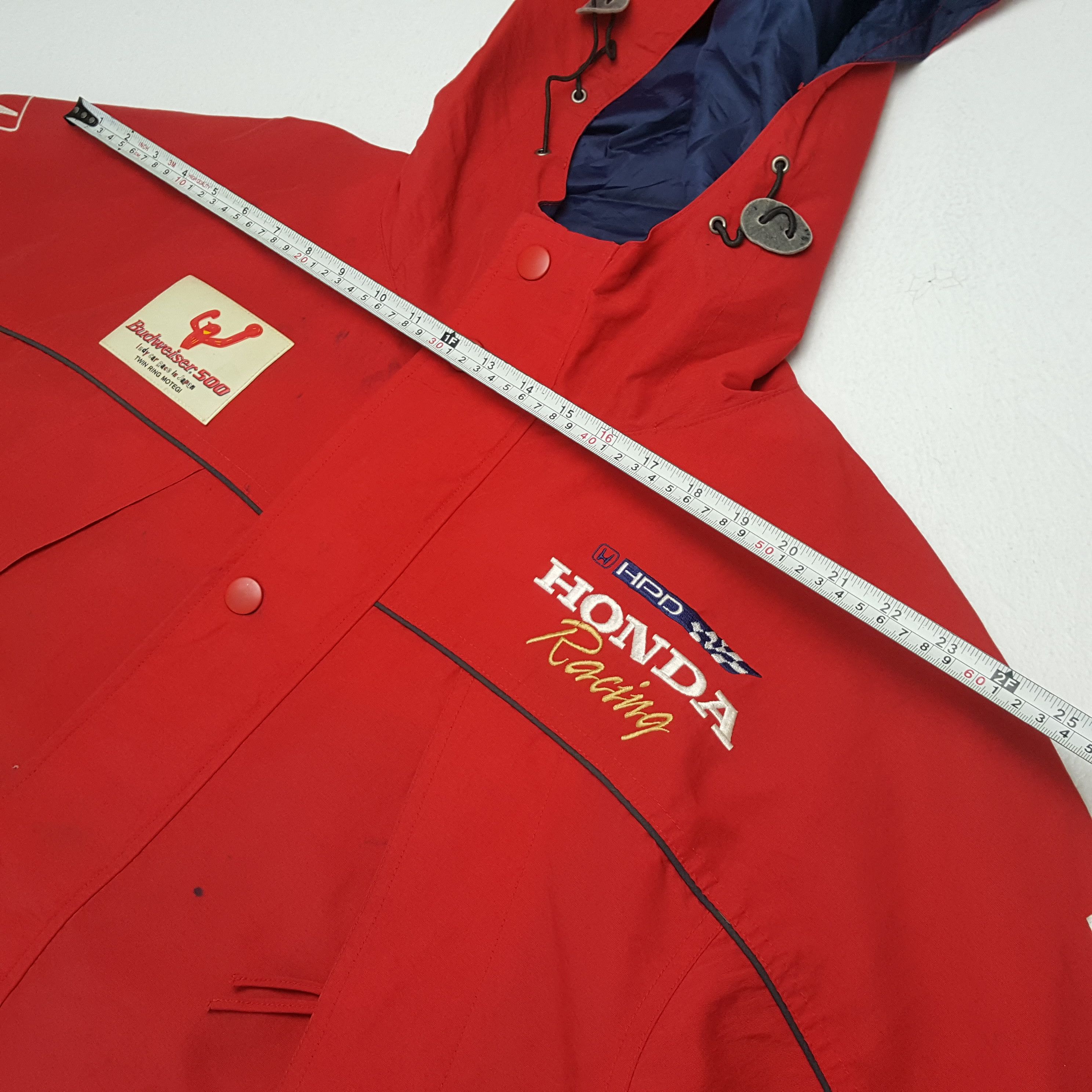 Honda × Vintage Vintage HONDA RACING CART Japanese Formula One Jacket Size US XL / EU 56 / 4 - 6 Thumbnail