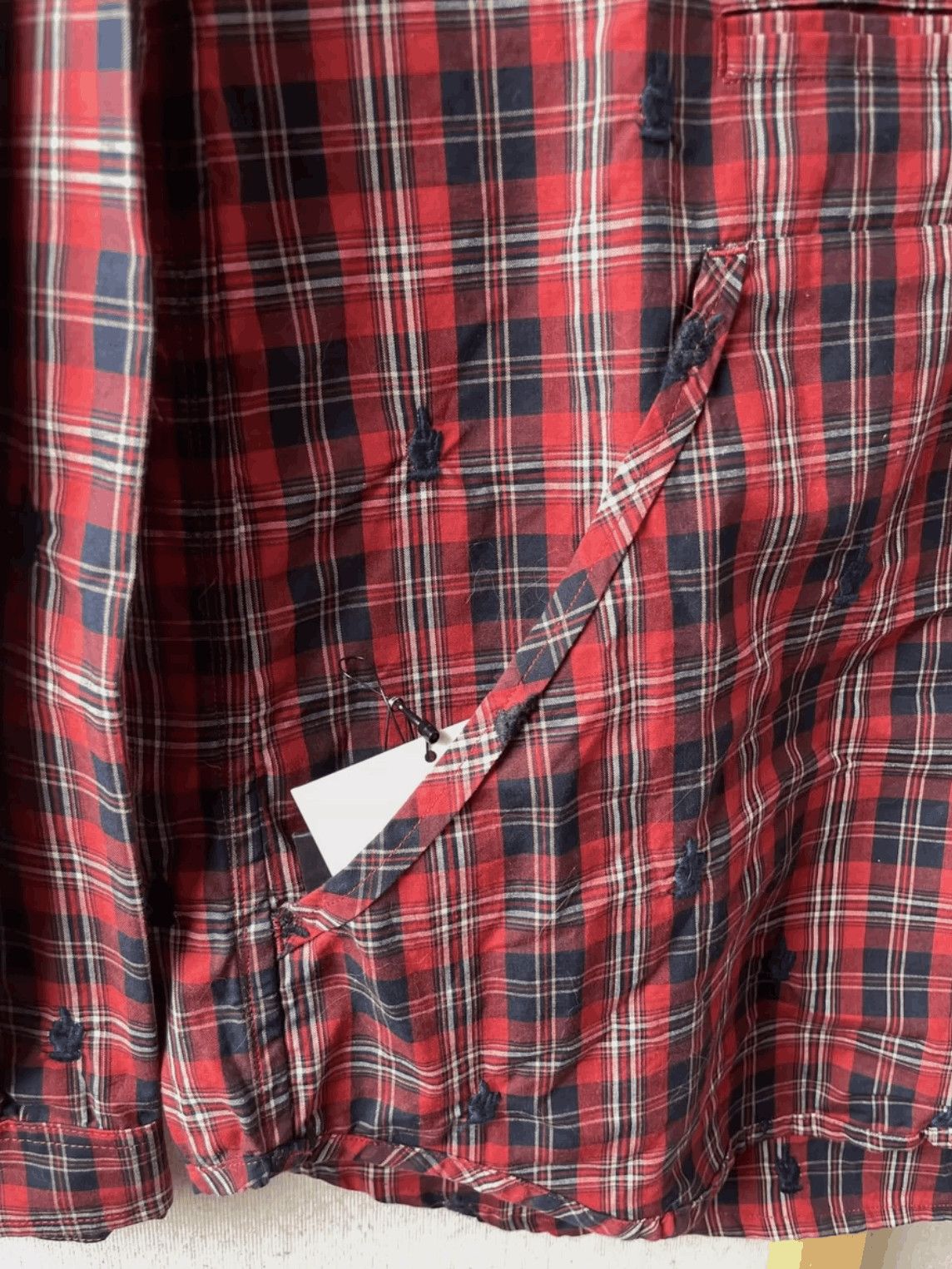 Undercover Sz 2 Undercover 13SS Plaid Half Button Jacket Size US M / EU 48-50 / 2 - 5 Thumbnail