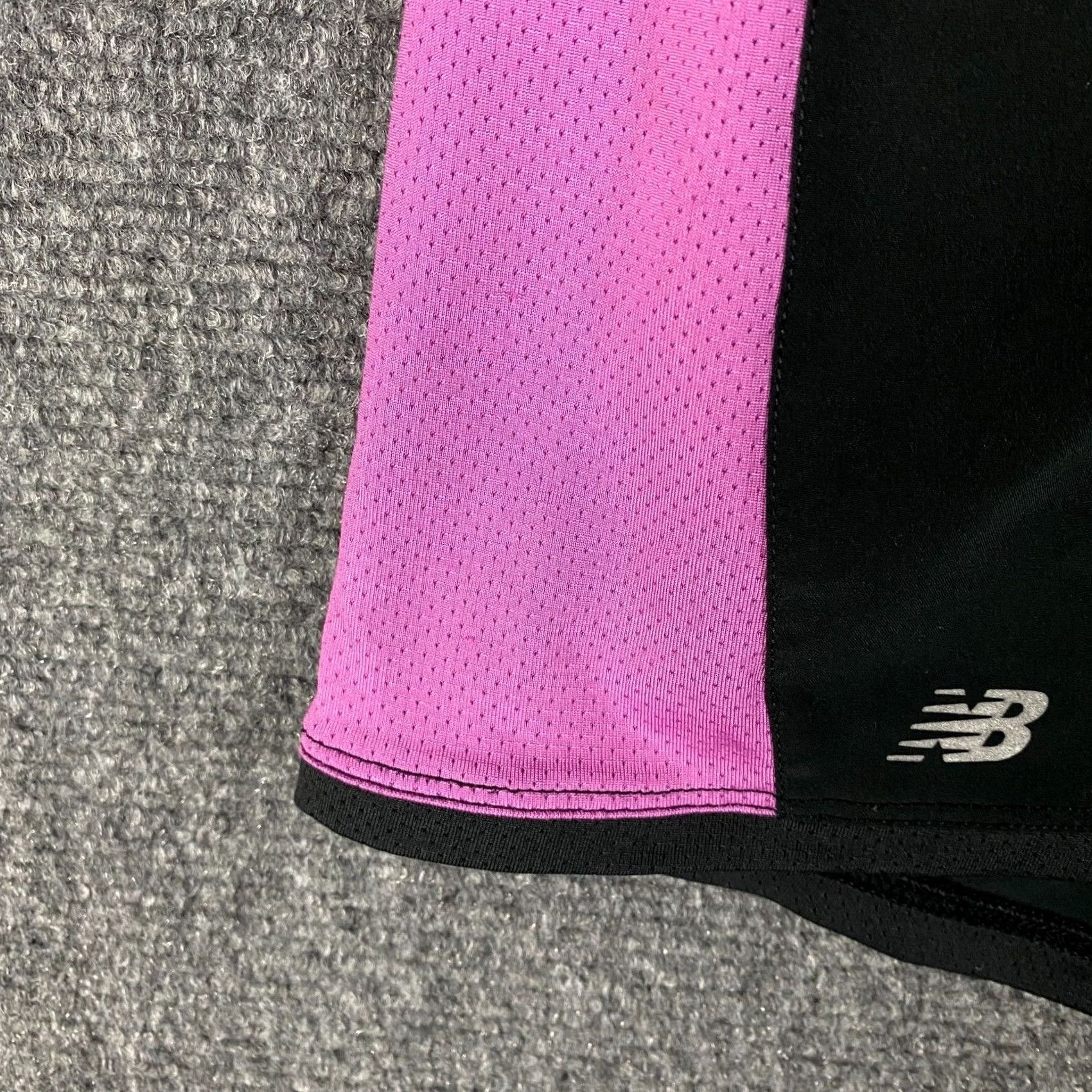 New Balance New Balance Compression Shorts Women's M Pull On Athletic Solid Black NBB Shorts Womens M"} Size 32" / US 10 / IT 46 - 3 Thumbnail