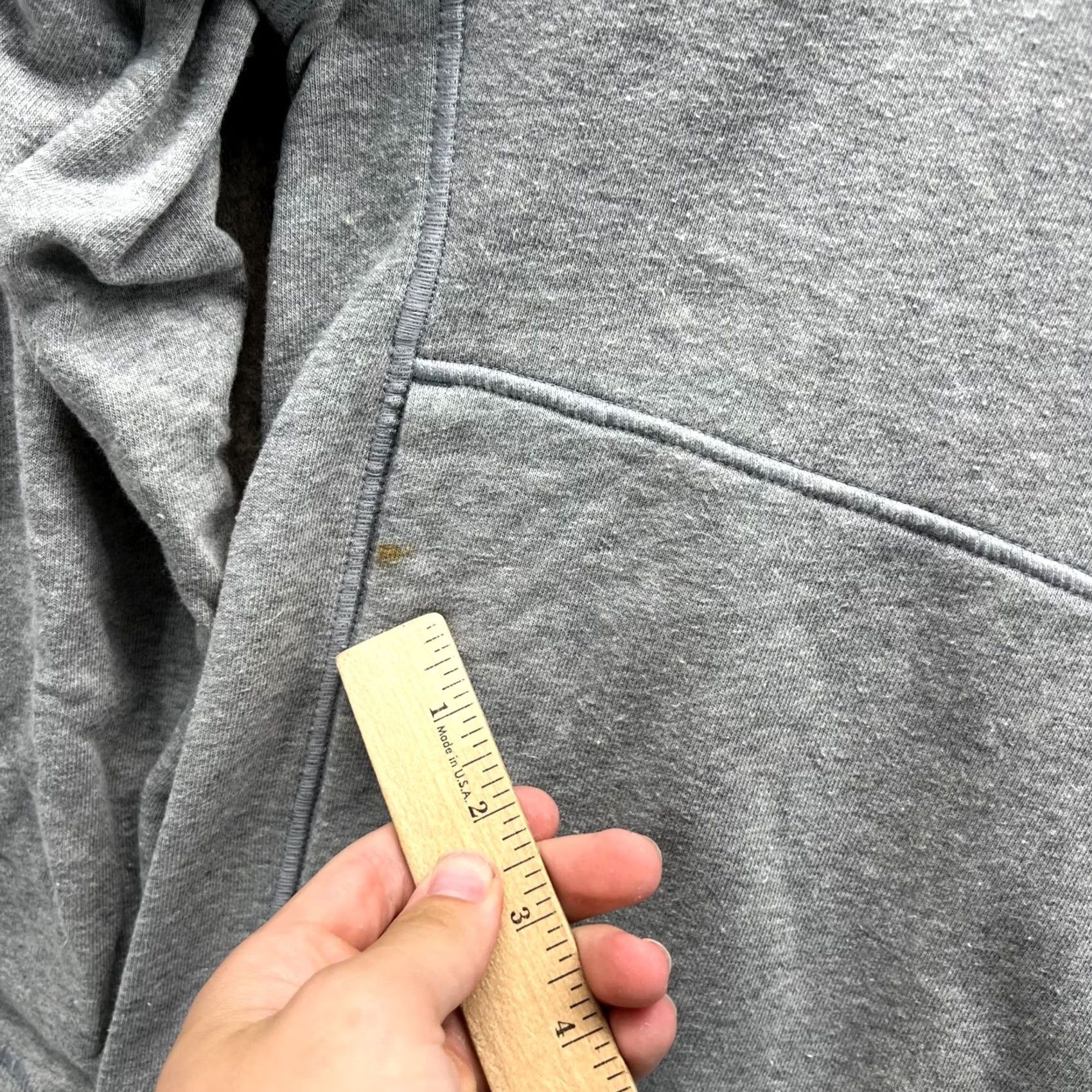 Under Armour Under Armour Sweatshirt Womens Medium Gray Half Zip Pullover Logo Fleece Mock Neck Zip Cold Weather Activewear - Mens? Size M / US 6-8 / IT 42-44 - 6 Thumbnail