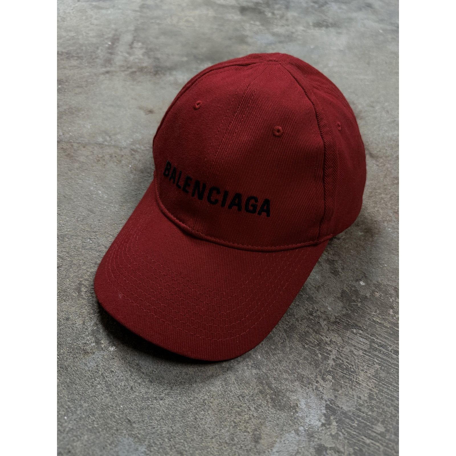 Balenciaga Balenciaga Cap Red Black Used Large Size ONE SIZE - 1 Thumbnail