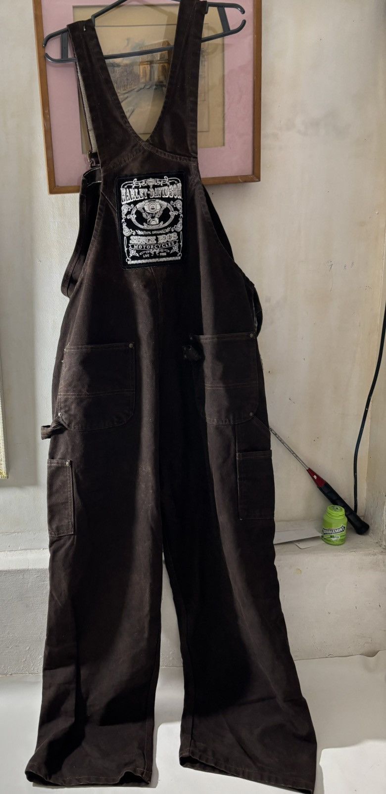 Carhartt Carharrt Overall Jumpsuit Double Knee x Harley Davidson Size US 40 / EU 56 - 2 Thumbnail