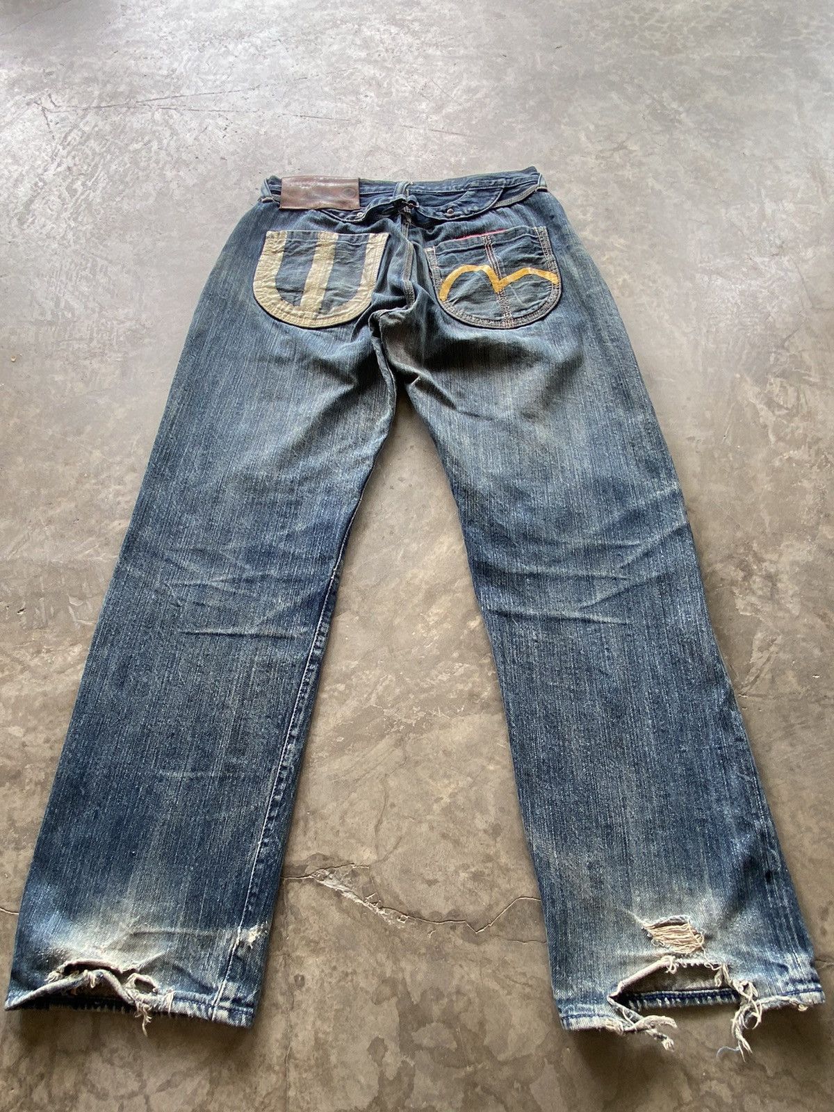 Vintage Evisu Made by Yamane Design Laboratory Paris Denim