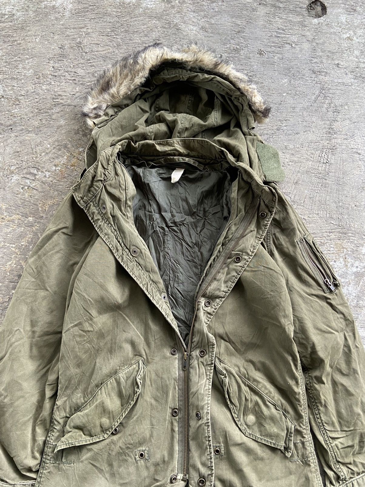 GOA 2000s Militia - Vkei Apocalypse Ninja Goa Style Fur Jacket Size US M / EU 48-50 / 2 - 5 Thumbnail