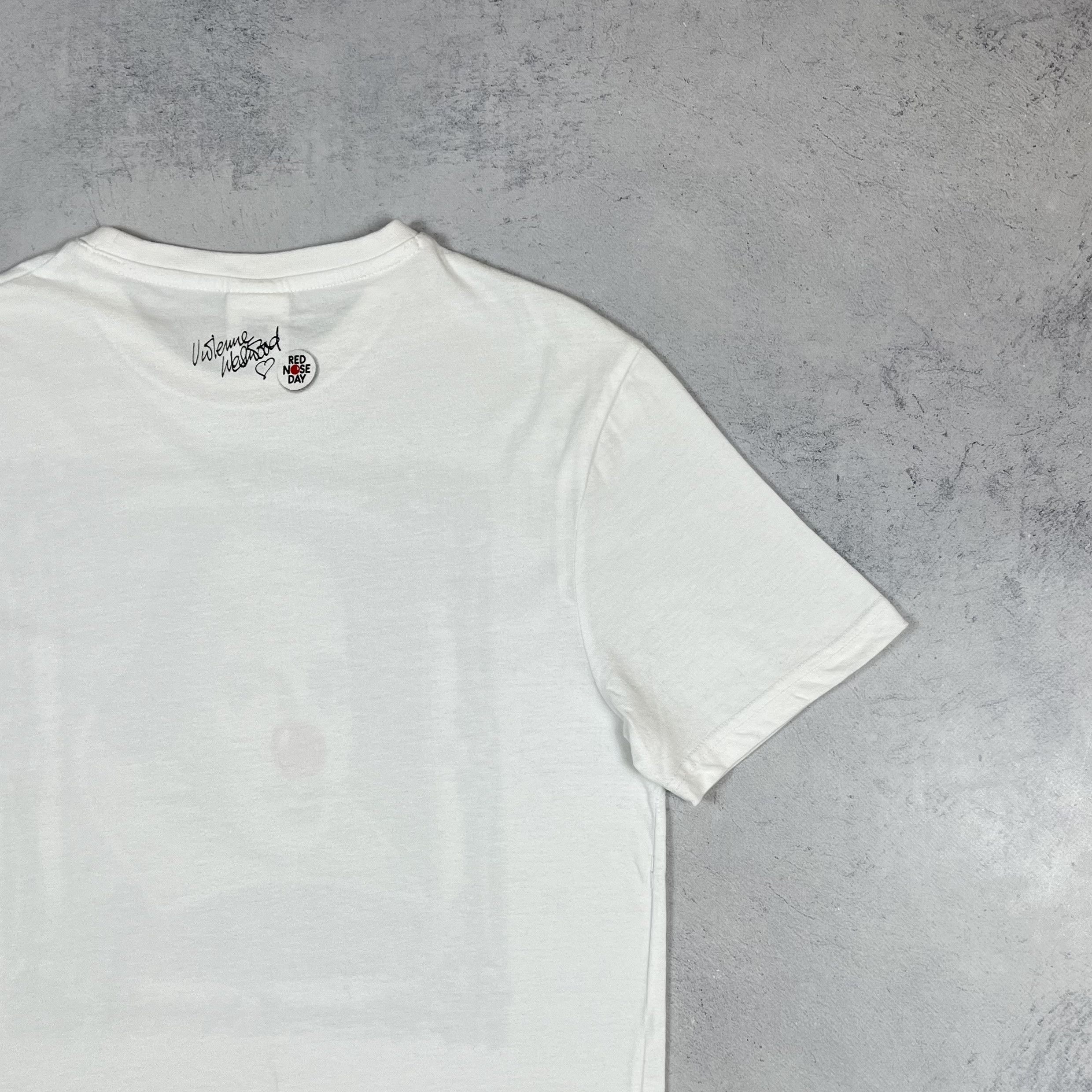 Vivienne Westwood Vivienne Westwood X Comic Relief Art Big Logo T Shirt Size US XS / EU 42 / 0 - 14 Thumbnail