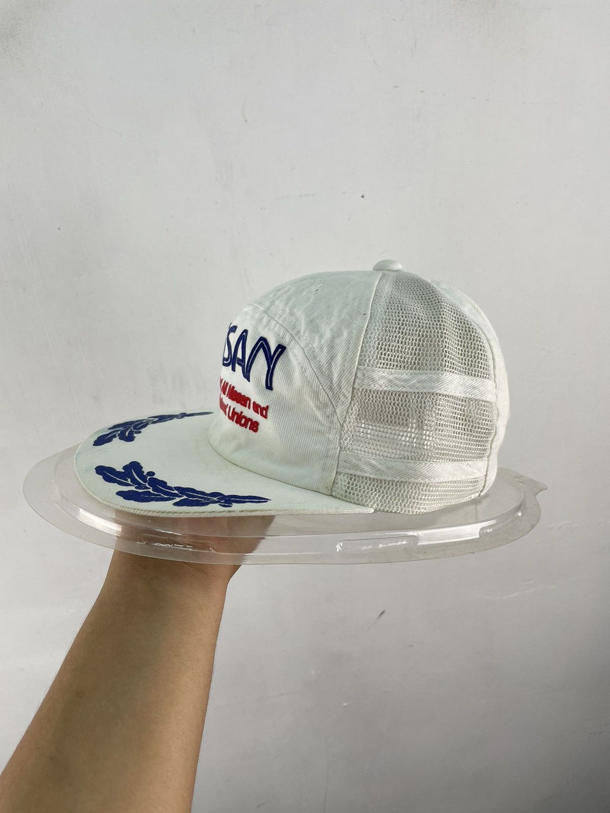 Sports Specialties Vintage 90s Nissan Hat Nismo Trucker Cap JDM Motorsport Size ONE SIZE - 3 Thumbnail