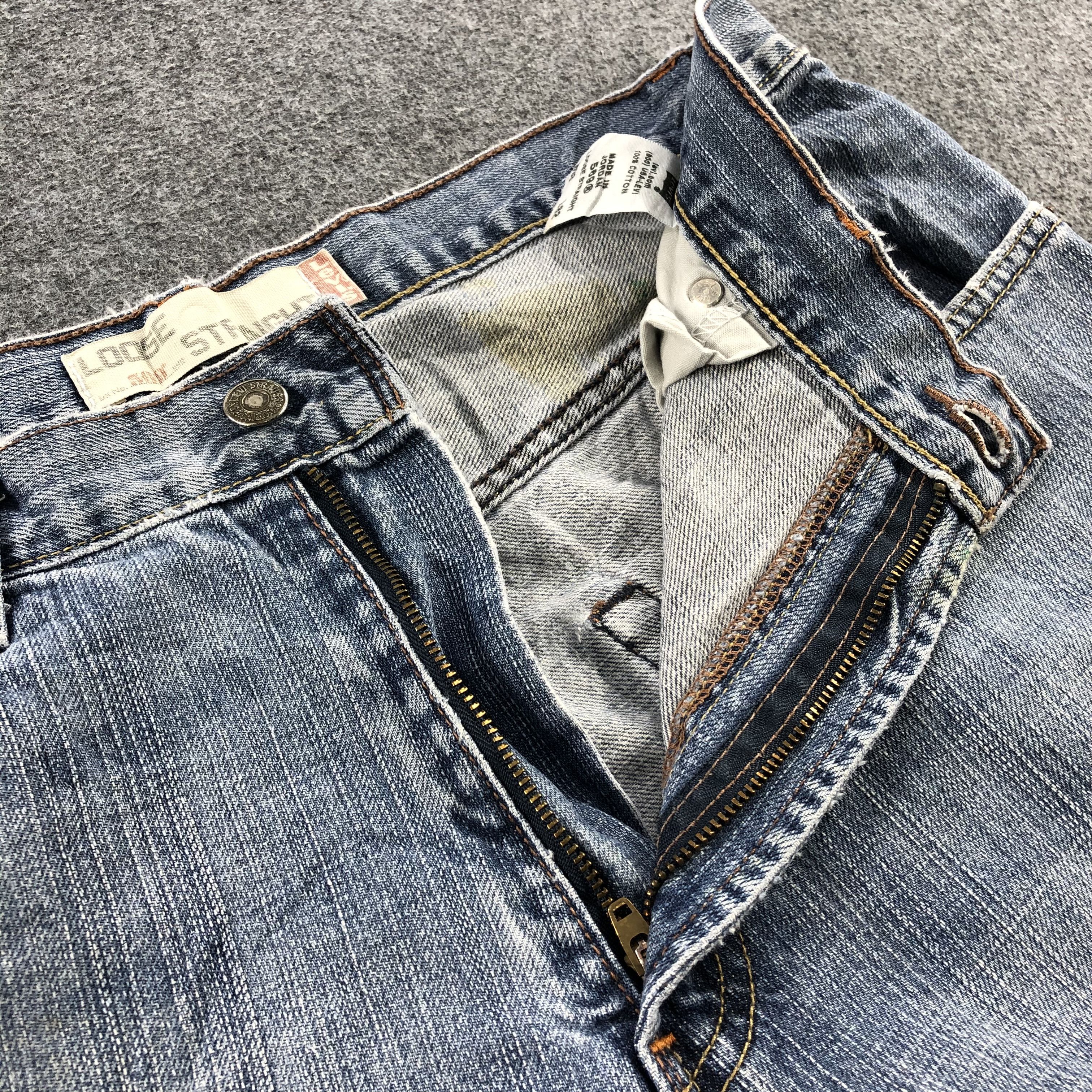 Levi's Vintage Levis Jeans Lot 569 Faded Blue Denim-J1103 Size US 34 / EU 50 - 8 Thumbnail