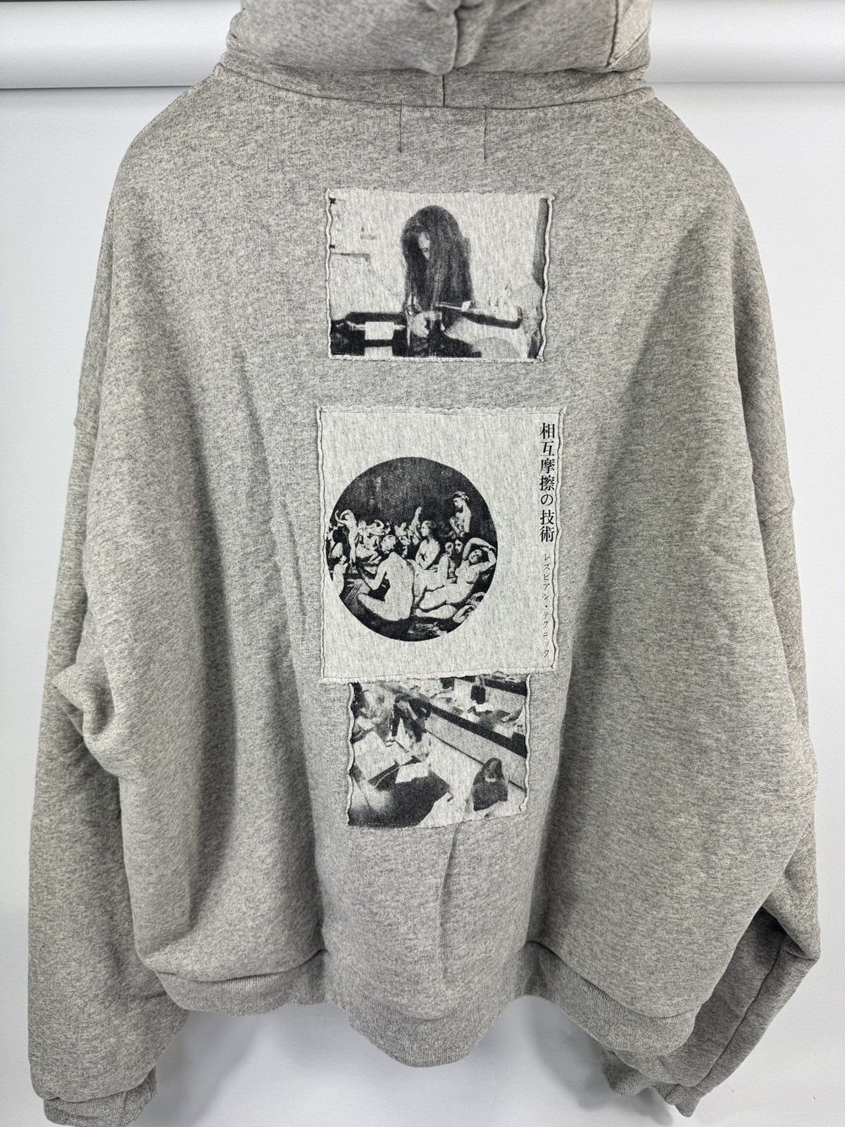 Enfants Riches Deprimes ASSEMBLAGE ZIP OVERSIZED HOODIE Size US L / EU 52-54 / 3 - 7 Thumbnail