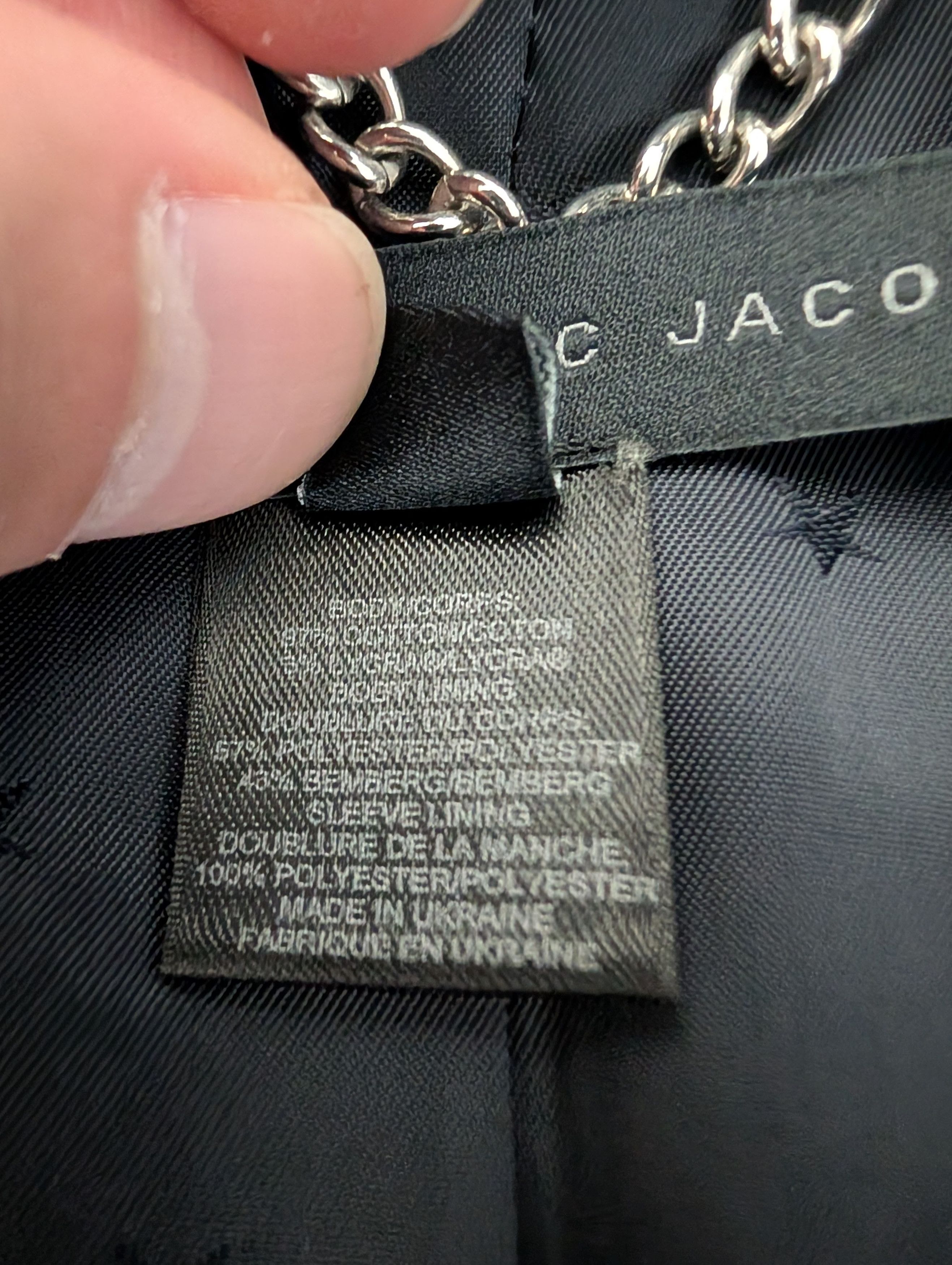 Marc by Marc Jacobs Marc Jacobs Black Double Breasted Blazer Size XS / US 0-2 / IT 36-38 - 6 Thumbnail