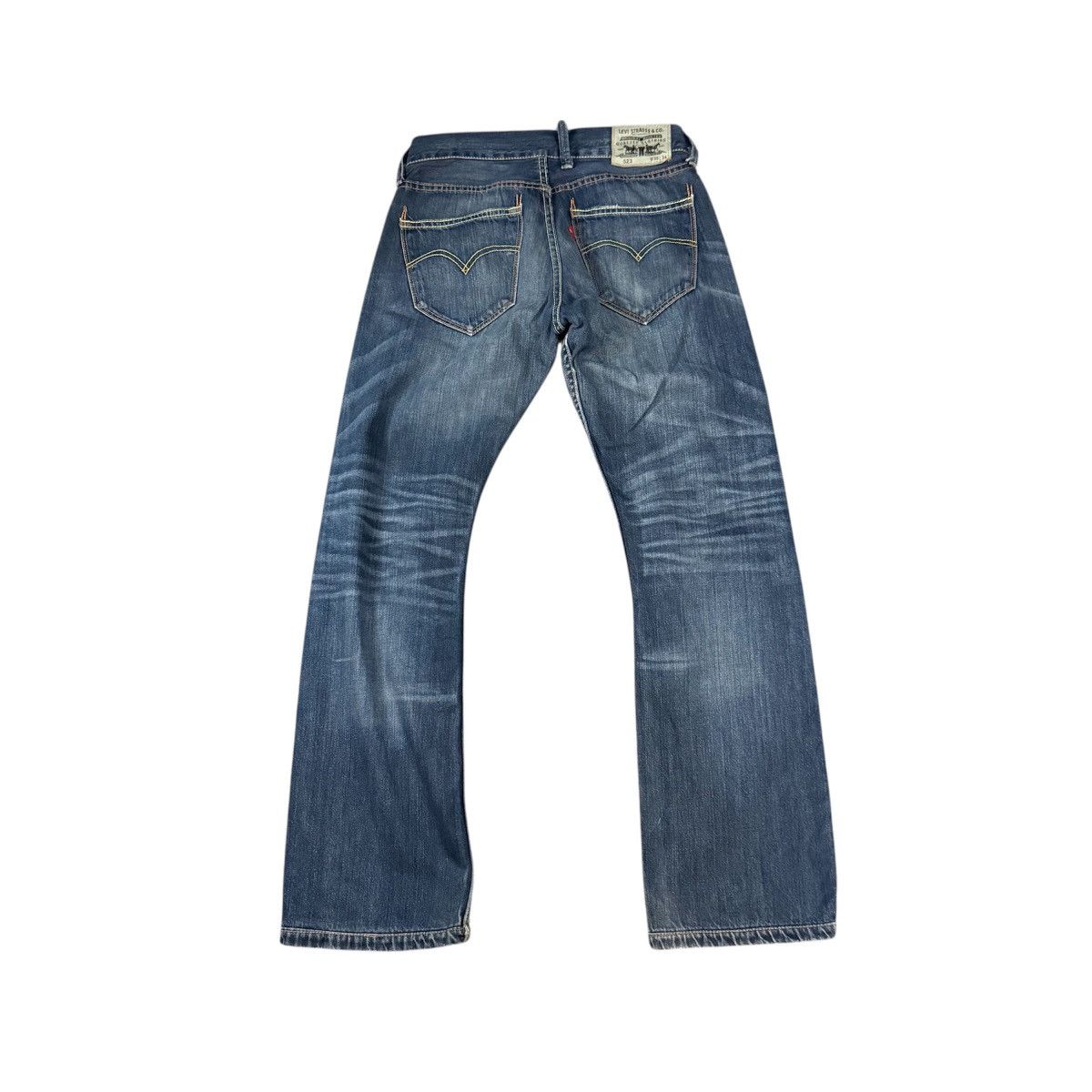 Engineered Garments × Levi's Vintage Y2K Levis 523 Flared Baggy Denim Size US 30 / EU 46 - 2 Thumbnail