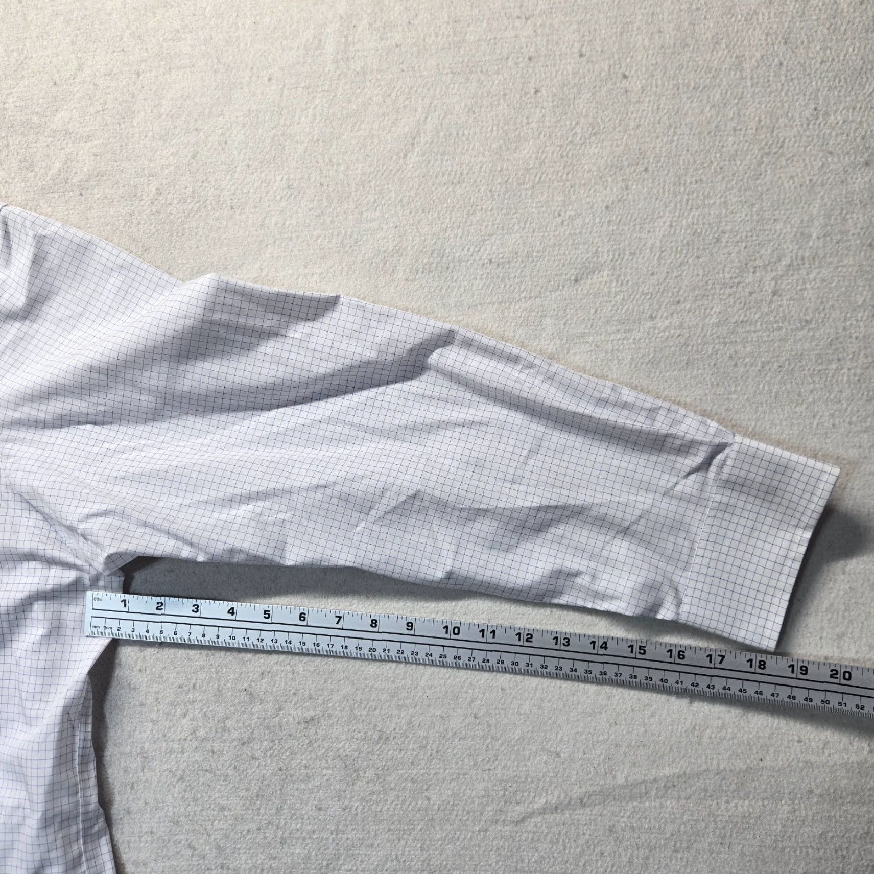 Club Room Club Room Shirt Adult XXl White Check Long Sleeve Button-Up Casual, Business, Workwear, Plaid Men’s Size 2XL Size US XXL / EU 58 / 5 - 5 Thumbnail