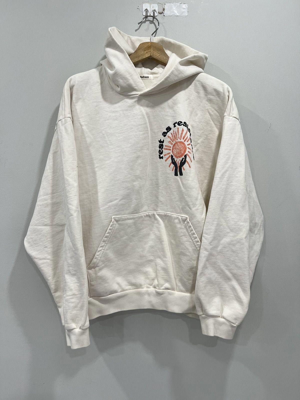 Designer Madhappy Hoodie Sweater Rest As Resistance Size US M / EU 48-50 / 2 - 1 Thumbnail