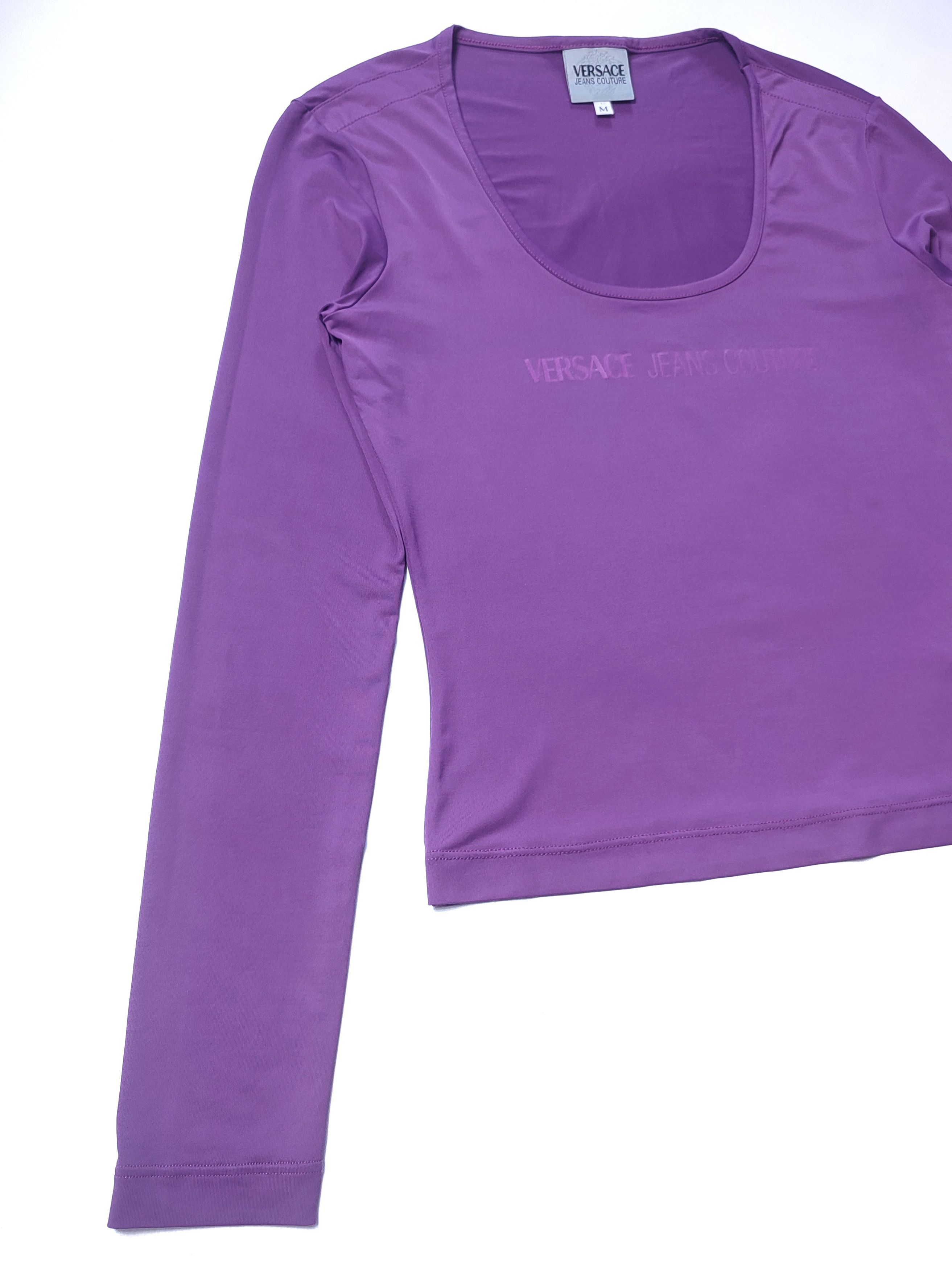 Versace Jeans Couture Versace Jeans Couture Vintage Longsleeve Size M / US 6-8 / IT 42-44 - 5 Thumbnail
