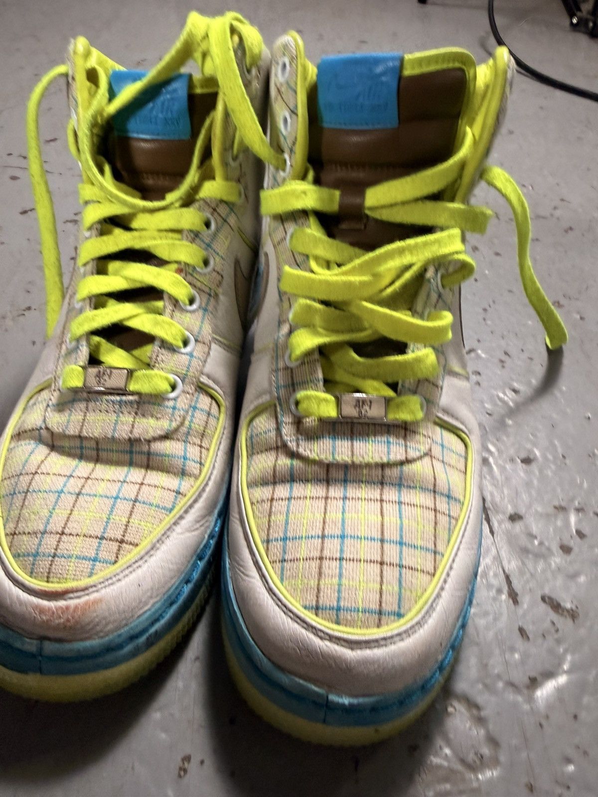 Nike Vintage Nike Air Force 1 Highs Size US 9.5 / EU 42-43 - 4 Thumbnail