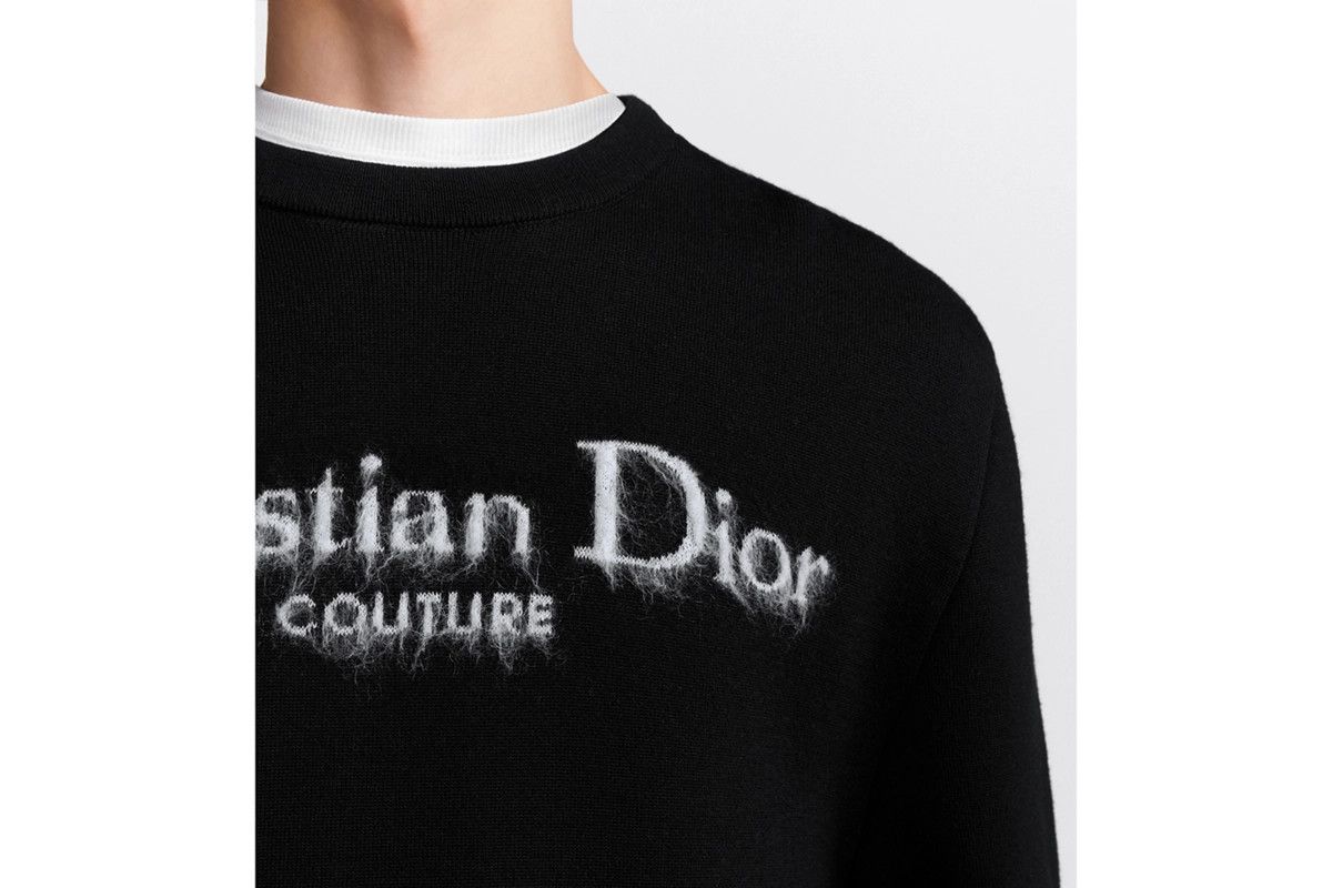 Dior o1bcso1str0226 Couture Sweater in Black Size US M / EU 48-50 / 2 - 7 Thumbnail