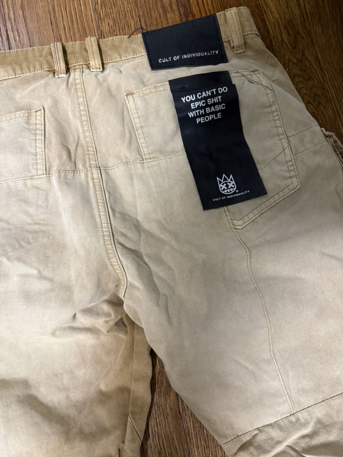 Cult Of Individuality Tan Rocker Cargos Size US 34 / EU 50 - 6 Thumbnail