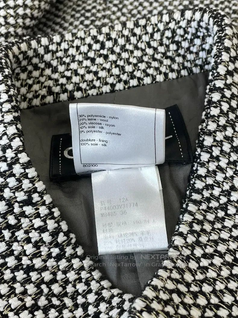 Chanel Chanel Mumbai series stand-up collar tweed woven jacket Size XS / US 0-2 / IT 36-38 - 8 Thumbnail