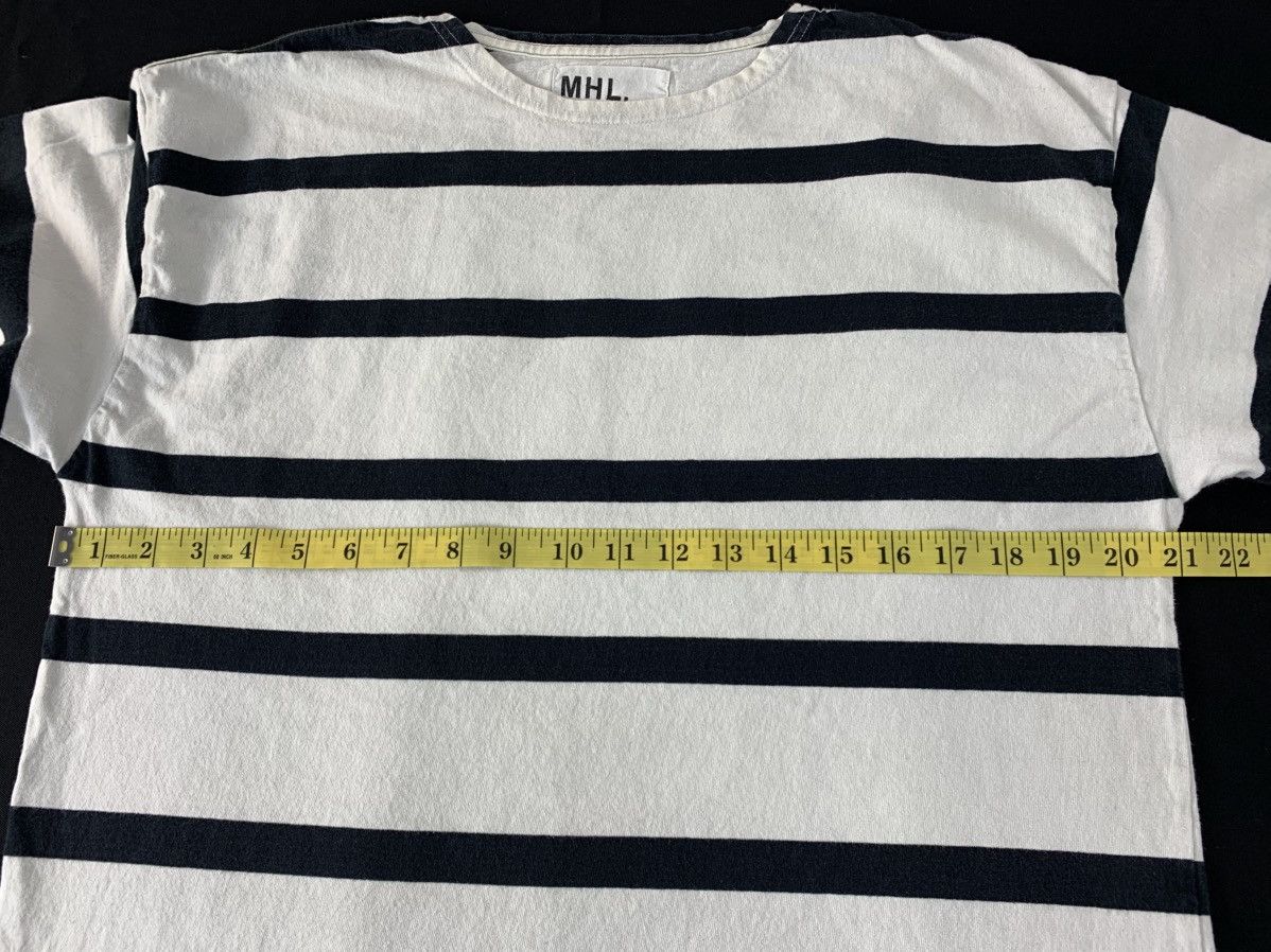 Margaret Howell Hype Margarett Howell London Striped Longsleeve Crewneck Tee Size L / US 10 / IT 46 - 9 Thumbnail