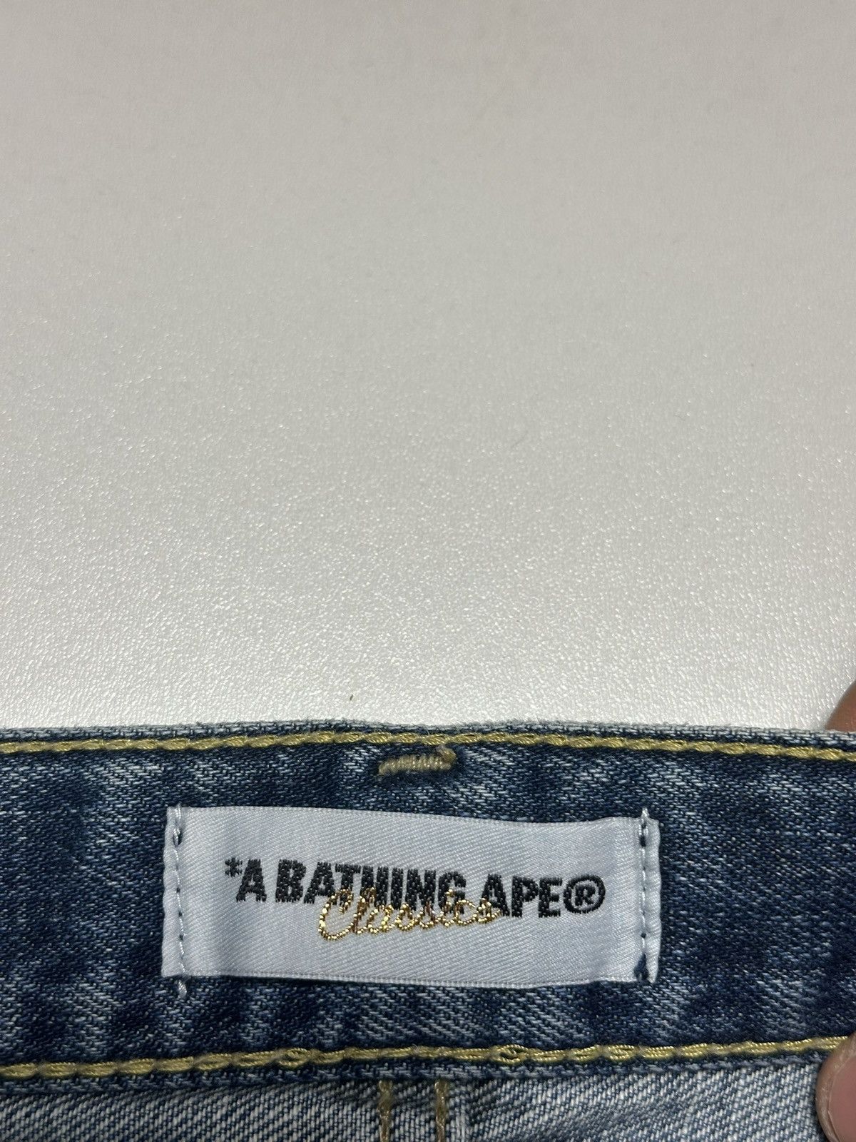 Bape Vintage Bape Embroidered Jeans Size US 32 / EU 48 - 9 Thumbnail