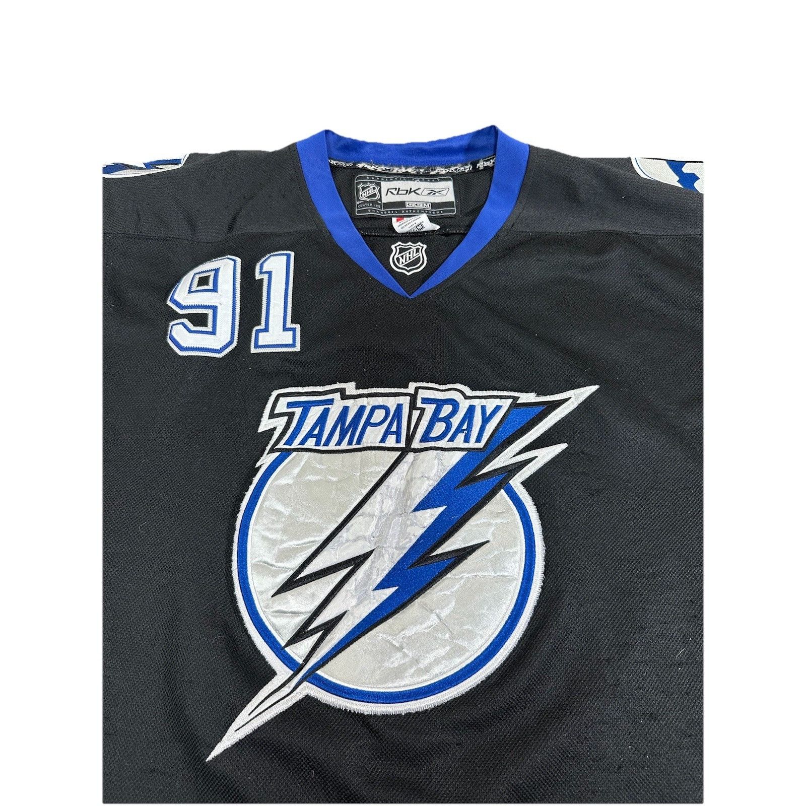 Reebok Vintage Tamba Bay Lightning Stamkos 91 Jersey NHL Hockey Spo Size US L / EU 52-54 / 3 - 3 Thumbnail