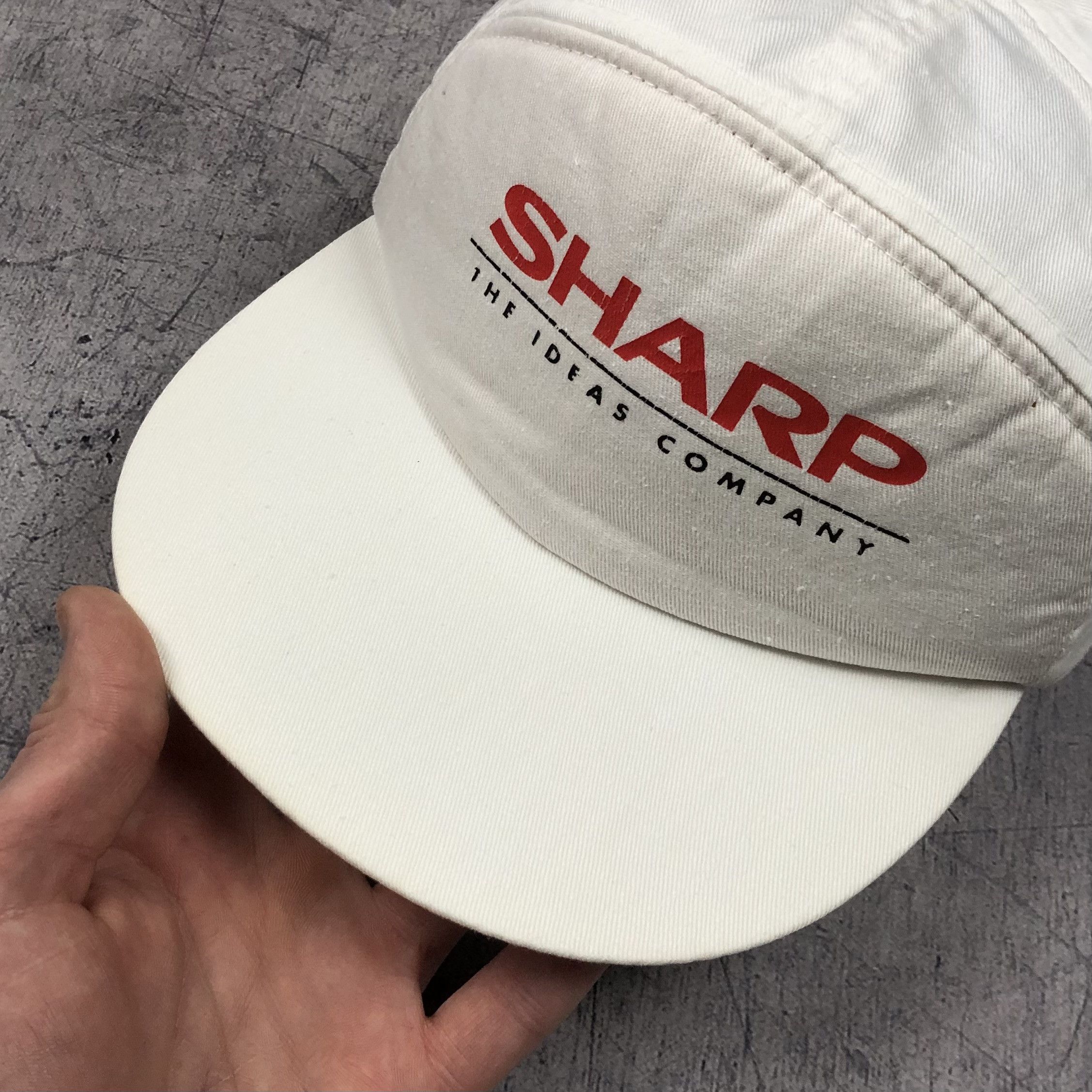 Japanese Brand 90s Sharp Ideas Company Cap Japan Electronic Size ONE SIZE - 2 Thumbnail