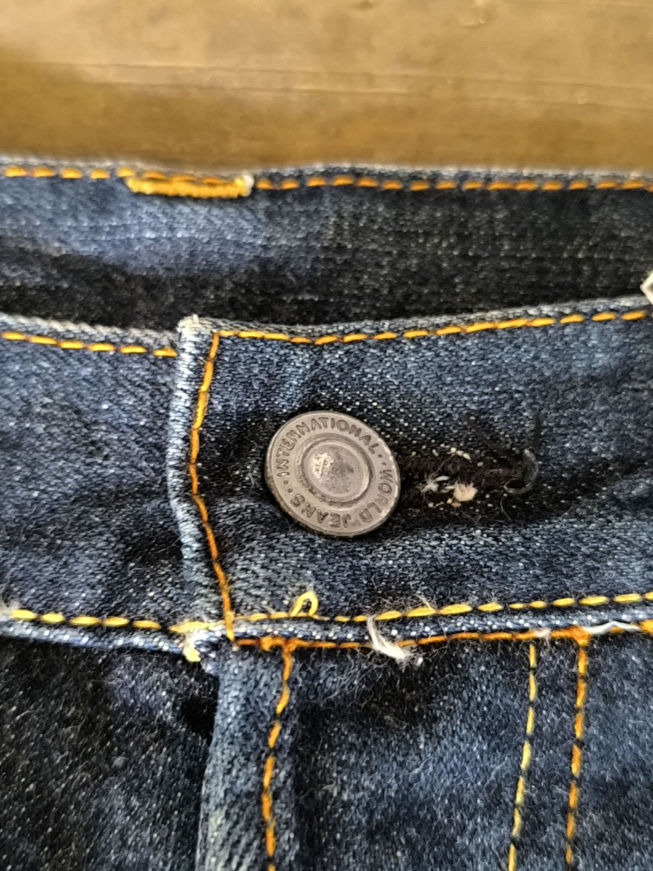 Other INTERNATIONAL WORLD JEANS SELVEDGE Size US 33 - 3 Thumbnail