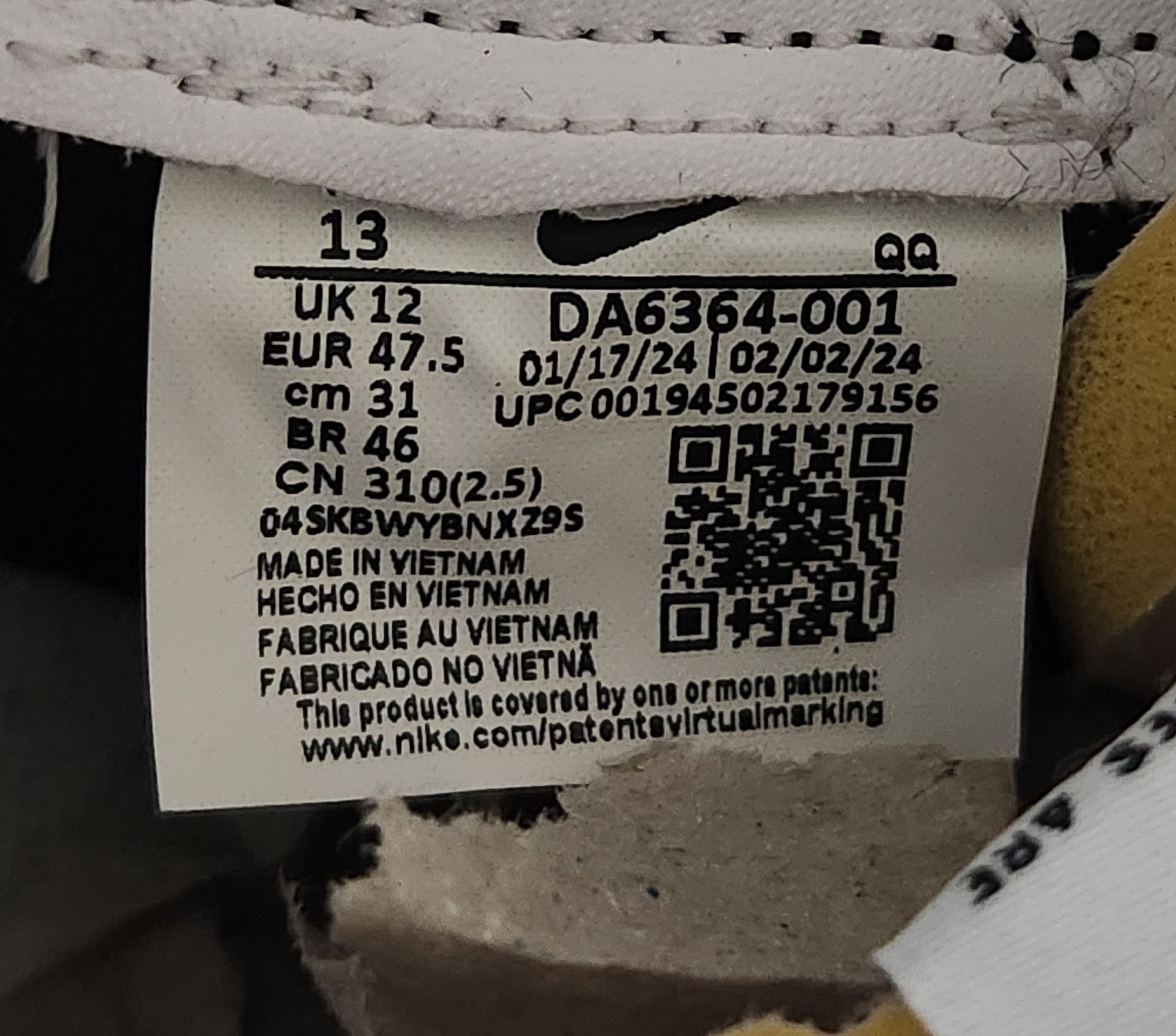 Nike Nike Blazer Low ‘77 VNTG SZ 13 Black White DA6364-001 Size US 13 / EU 46 - 11 Thumbnail