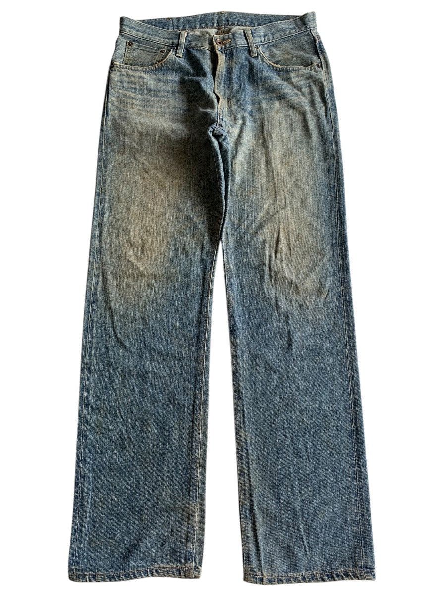 Kapital VINTAGE EDWIN 505ZX SELVEDGE BAGGY RUSTY DISTRESSED DENIM Size US 34 / EU 50 - 1 Thumbnail