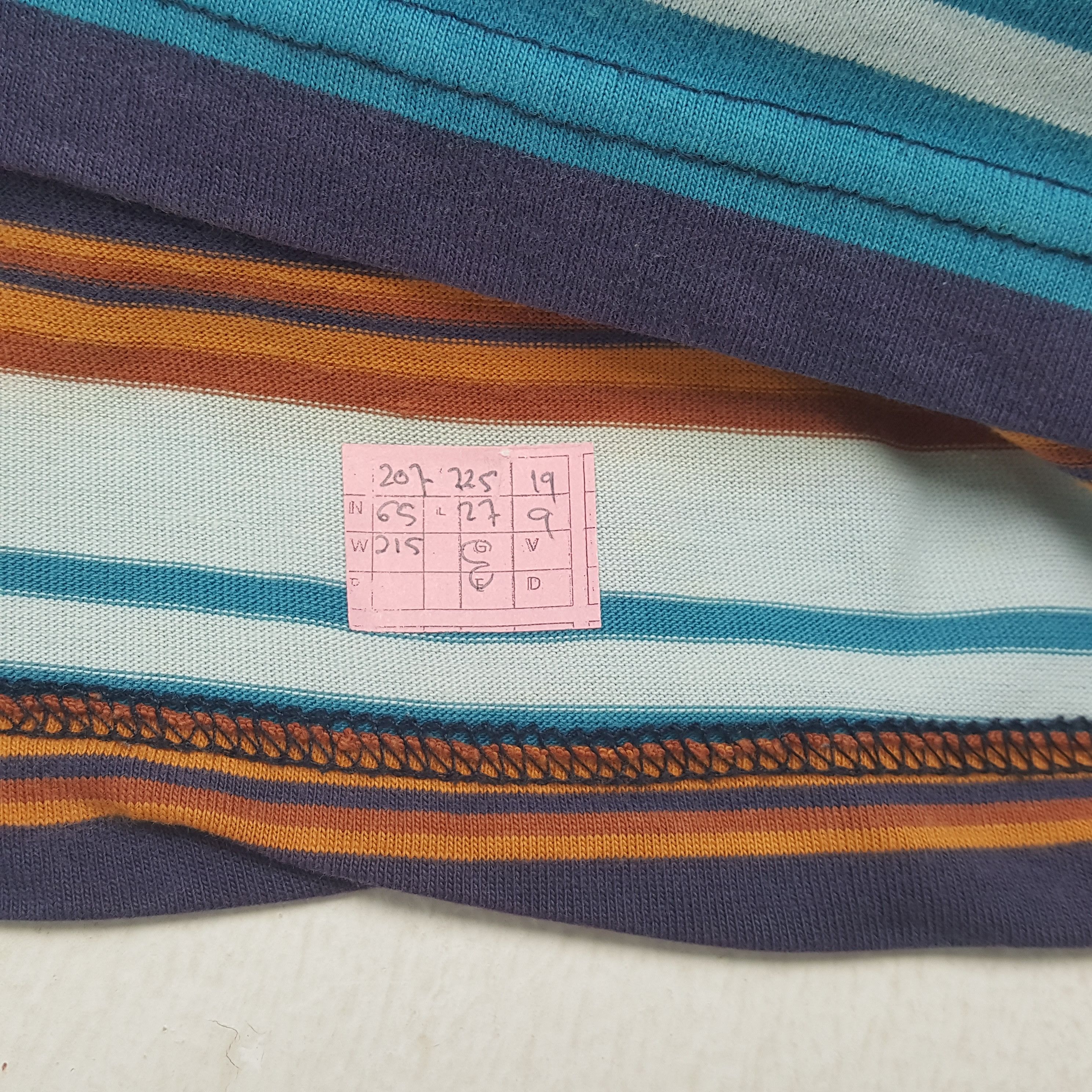 Hang Ten × Vintage HANG TEN Small Logo Pocket Stripes Design Tshirt Size US L / EU 52-54 / 3 - 4 Thumbnail