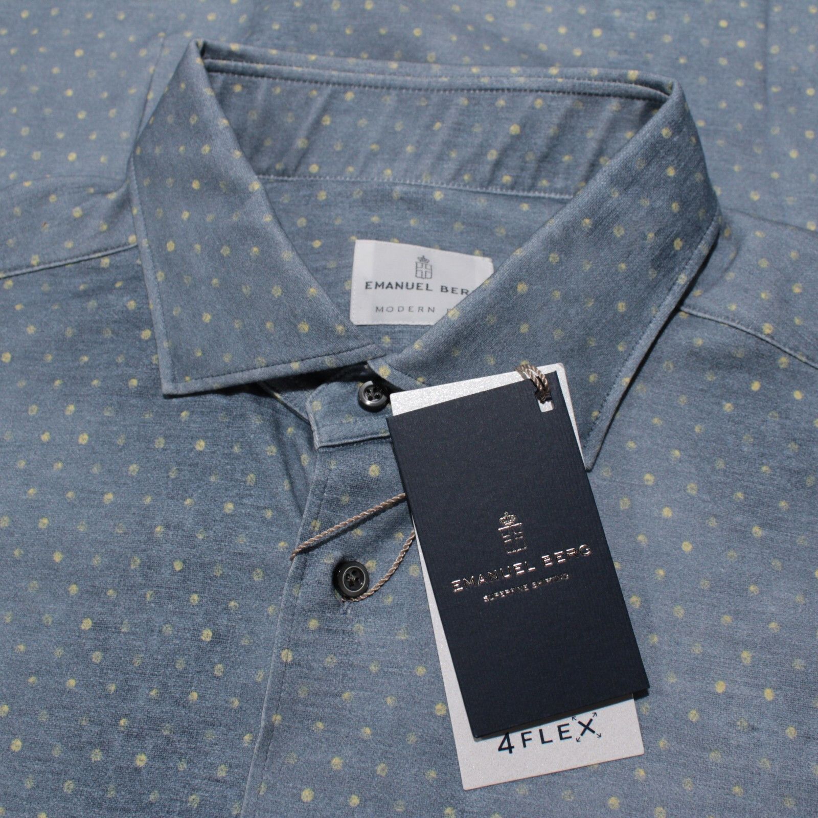 Other Emanuel Berg New with tags Shirt Size XL US In Blue Size US XL / EU 56 / 4 - 1 Thumbnail