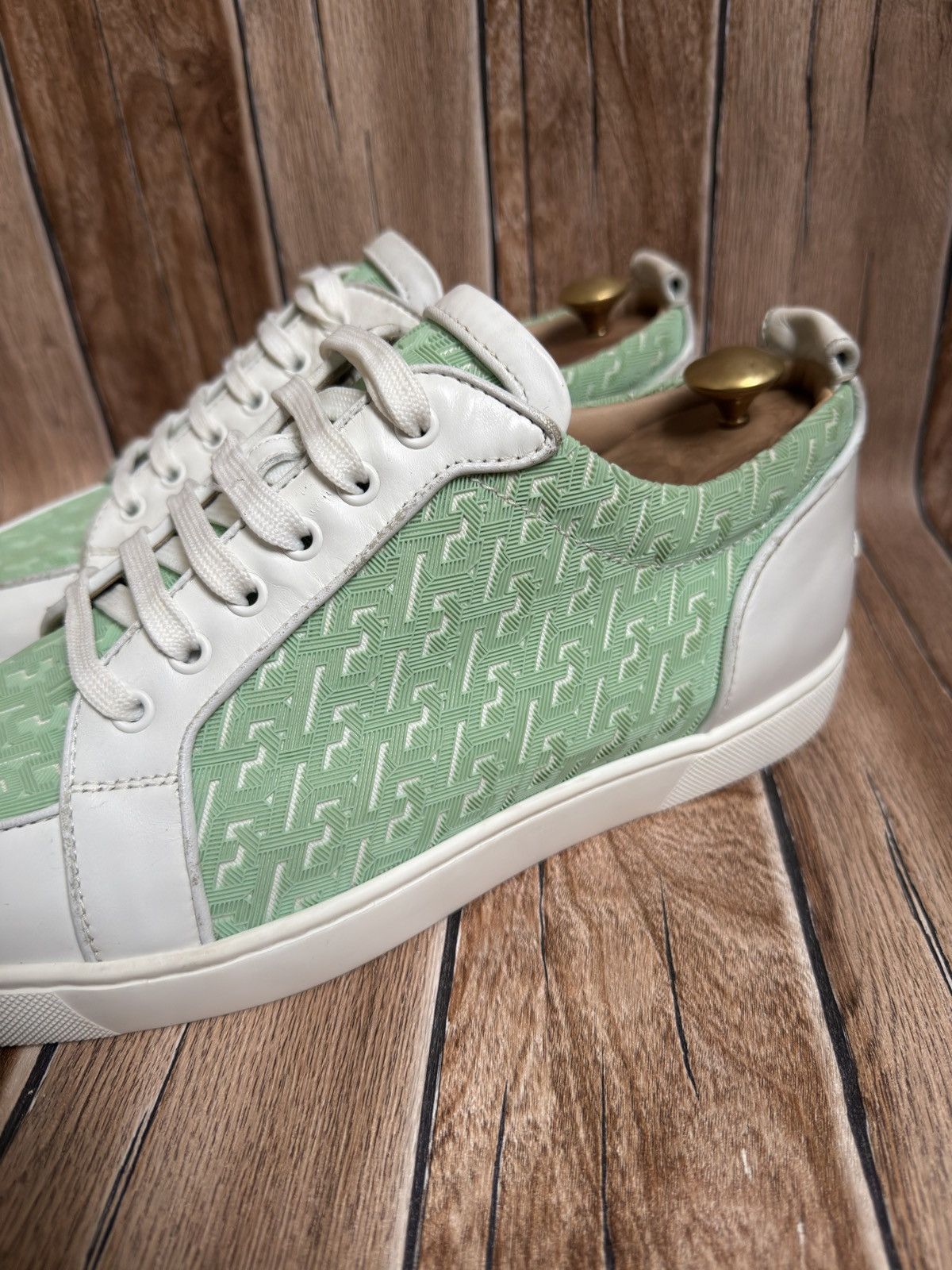 Christian Louboutin Rantulow Orlato CL monogram sneaker Size US 10.5 / EU 43-44 - 7 Thumbnail