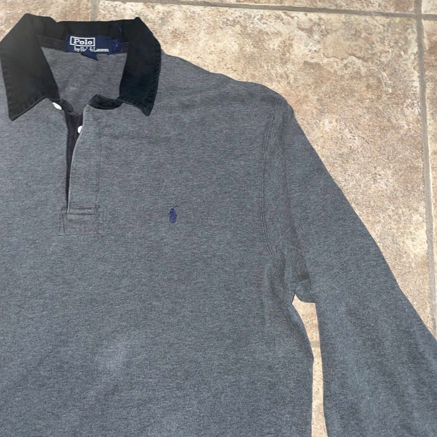 Polo Ralph Lauren Polo Ralph Lauren Shirt Mens Size L 100% Cotton Gray Polo Ralph Lauren Polo Shirt L Mens Gray 100% Cotton Size US L / EU 52-54 / 3 - 2 Thumbnail