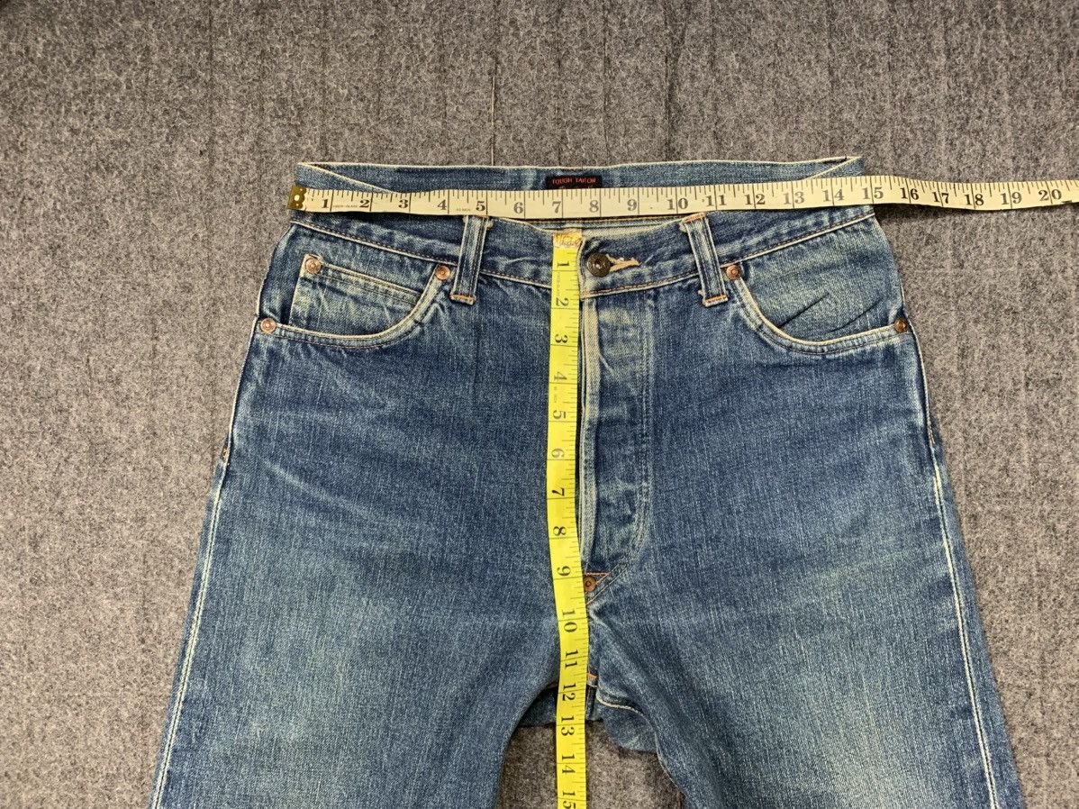 Japanese Brand Labor ET Buttonfly Indigo Selvedge Denim Jeans Straight Cut Size US 32 / EU 48 - 9 Thumbnail
