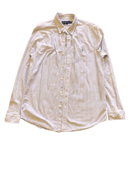 Polo Ralph Lauren Vintage Polo Ralph Lauren Striped Button Up Shirt Size XL Size US XL / EU 56 / 4 - 1 Thumbnail