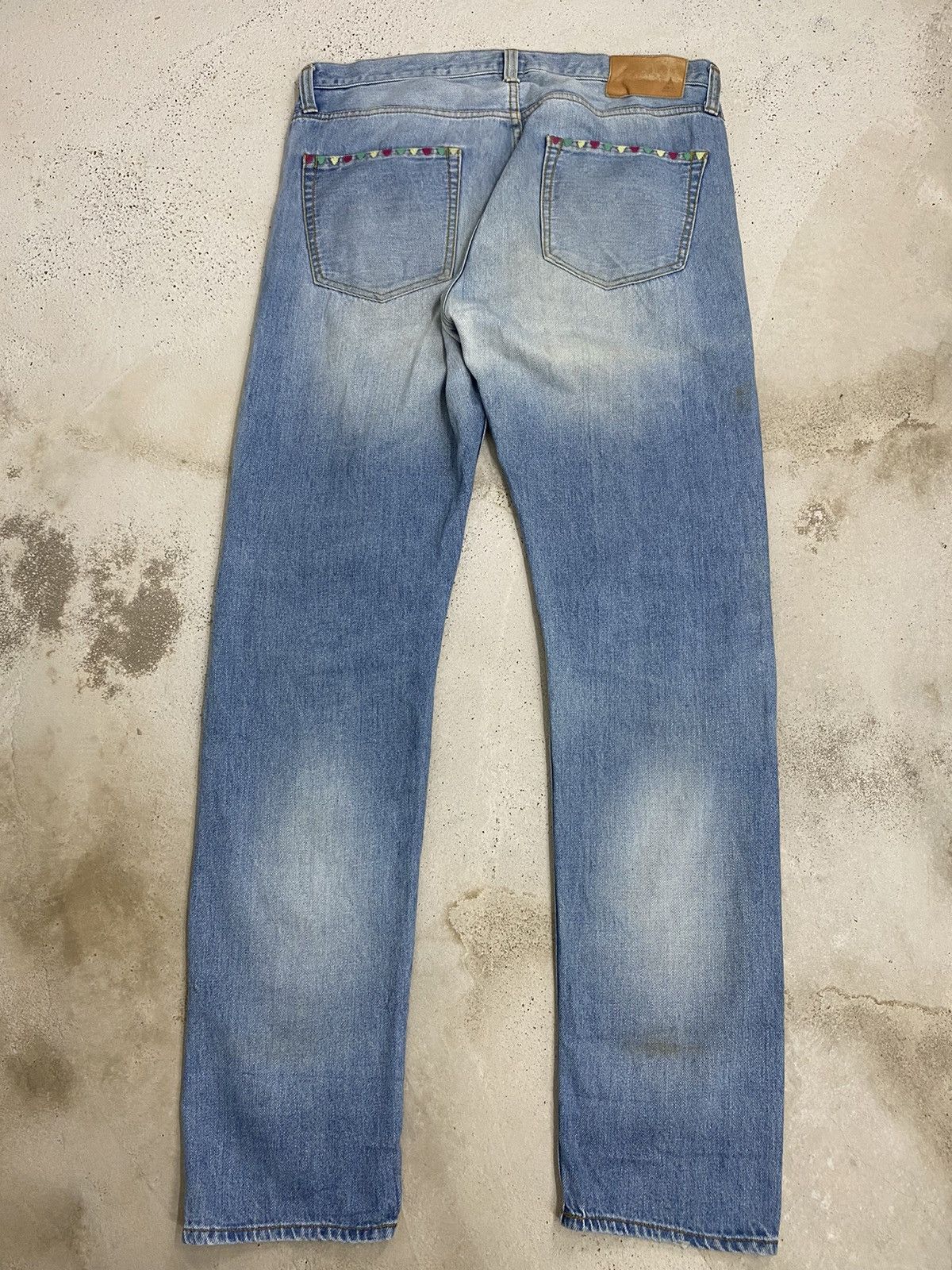 Goodhood × Japanese Brand × R.Newbold Goodhood X R. Newbold Denim Jean Selvedge Button Fly Size US 34 / EU 50 - 3 Thumbnail