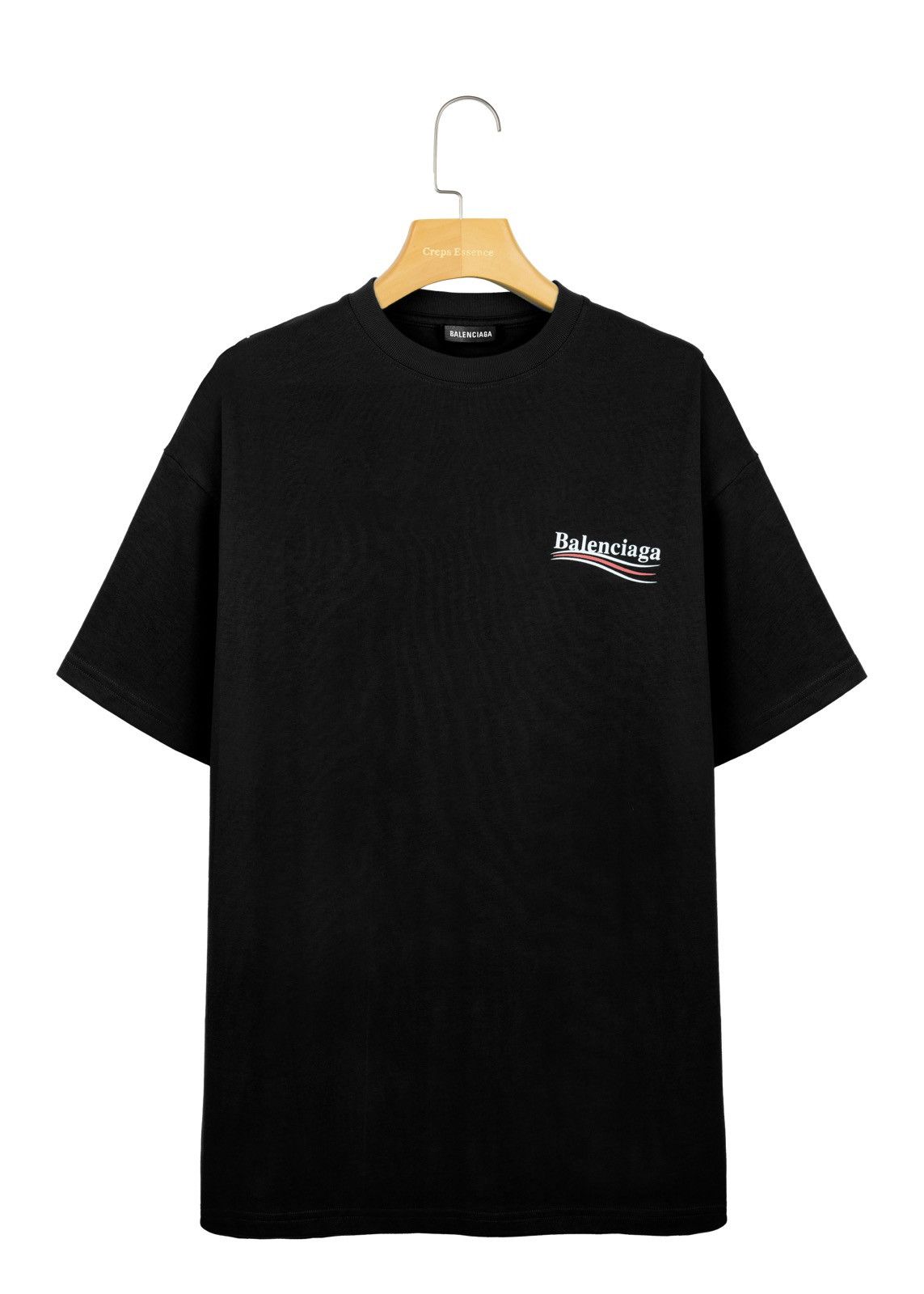 Balenciaga Political Campaign T Shirt Black