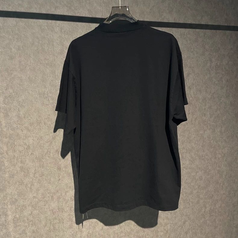 Balenciaga Balenciaga Mirror embroidered logo short sleeve Size US M / EU 48-50 / 2 - 2 Thumbnail