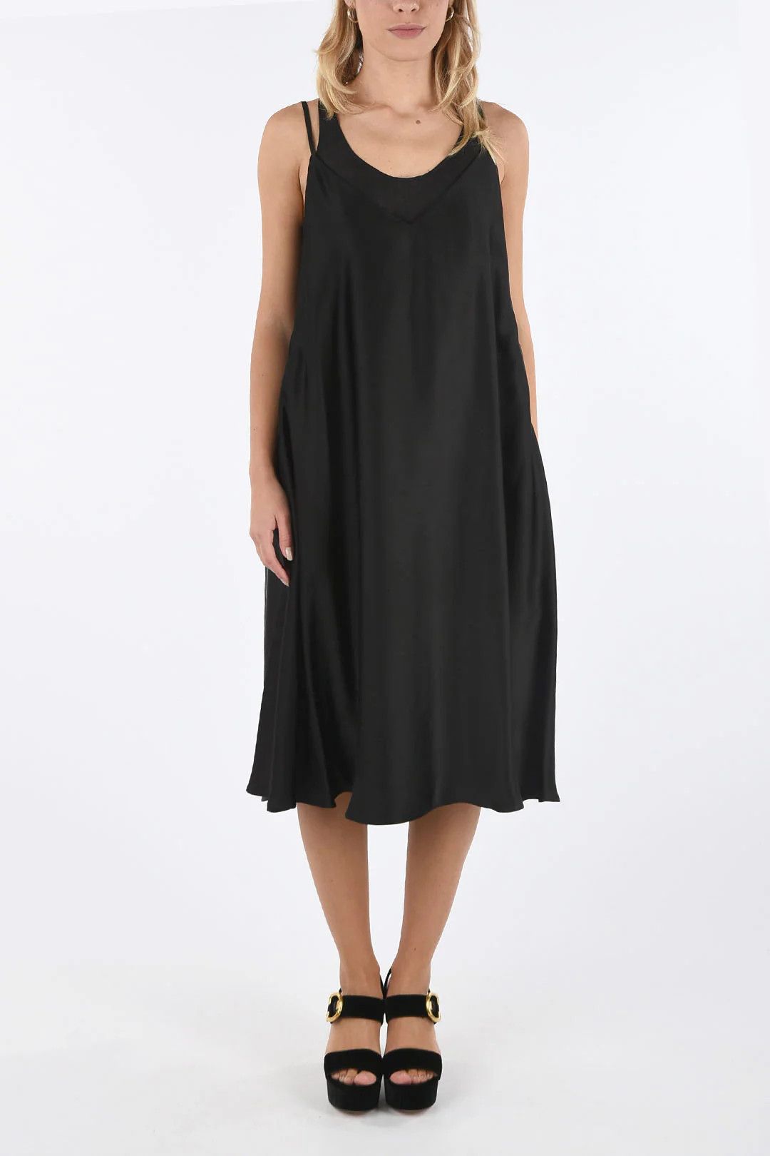 Loewe og1mm0426 Loewe Dress in Black Size S / US 4 / IT 40 - 1 Thumbnail