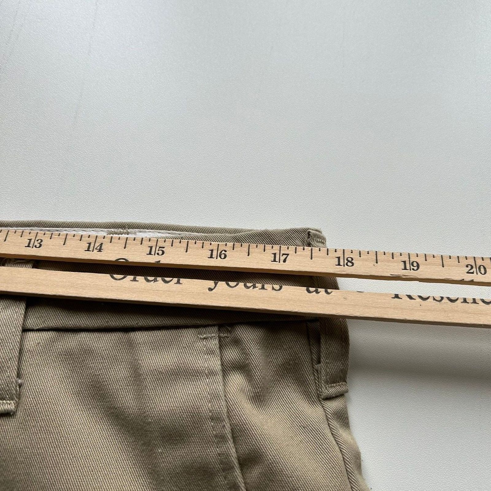 Vintage Vintage 2000s Khaki Soft Twill Cargo Pants Men's 34x30 Rare Size US 34 / EU 50 - 5 Thumbnail