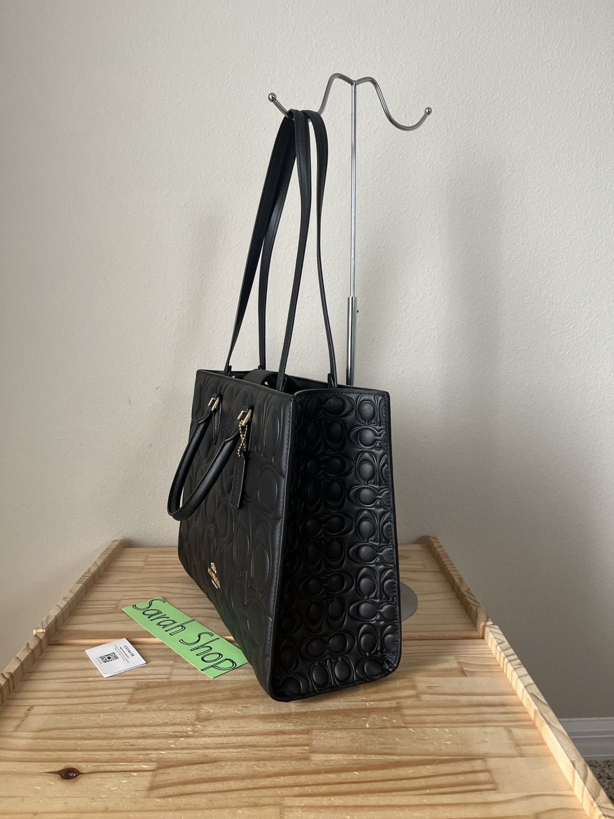Coach Coach Maggie Tote In Signature Leather Size ONE SIZE - 5 Thumbnail