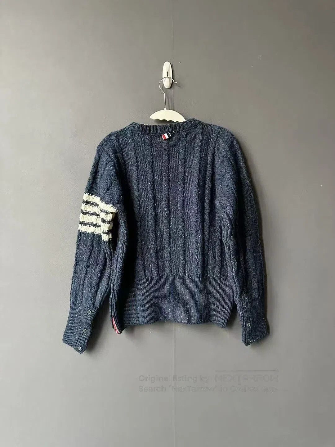 Thom Browne Thom Browne Blue Sweater| Size US M / EU 48-50 / 2 - 2 Thumbnail