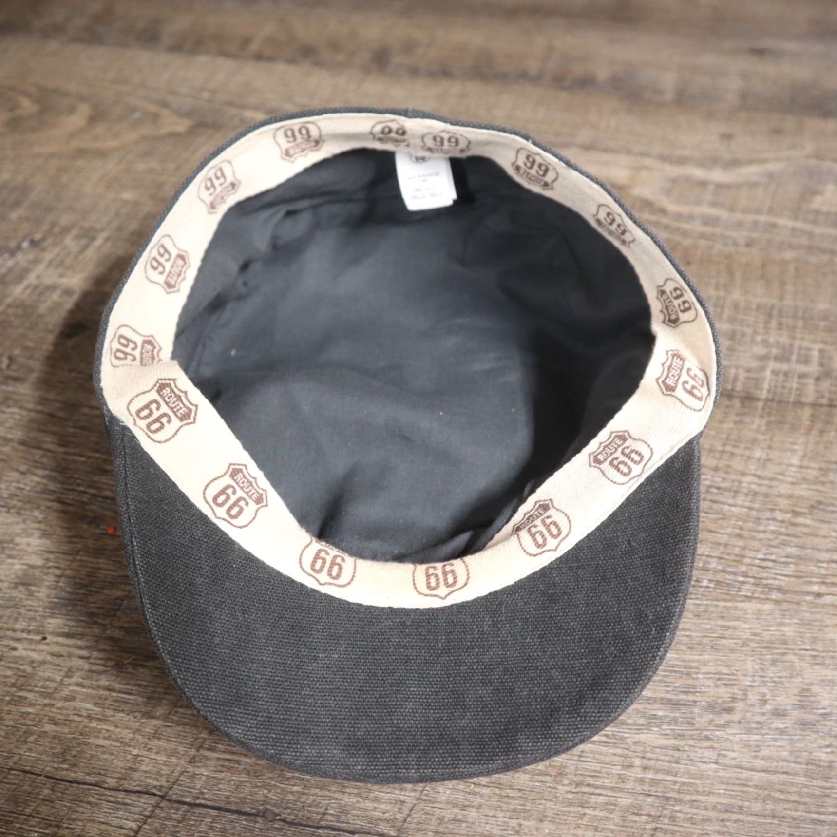 Route 66 Route 66 Hat Adult Women's Bonnet Black Studded Adjustable Color Black 90s? Size ONE SIZE - 6 Thumbnail