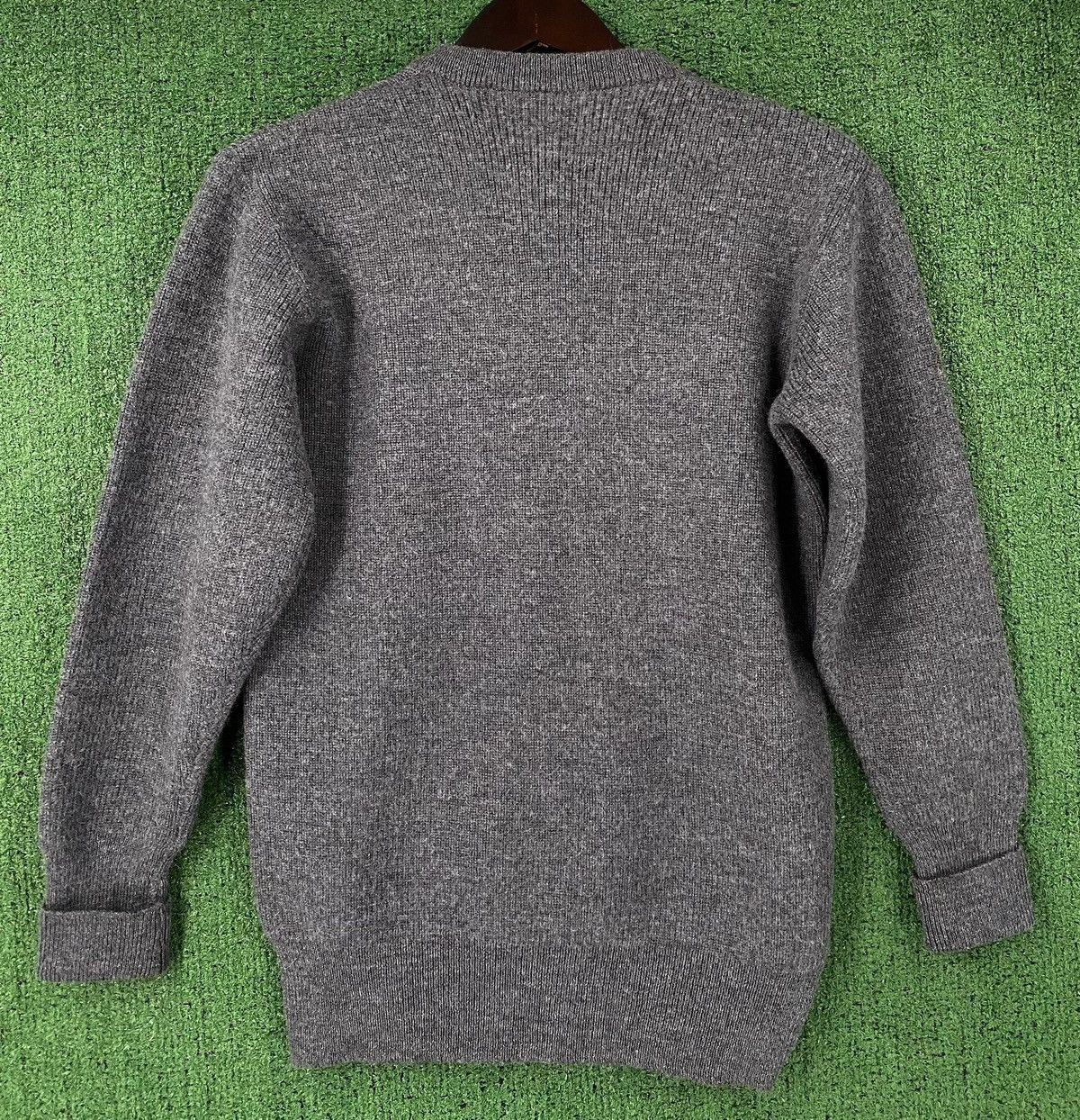 Vintage VTG Dark Grey Wool Blend Heavyweight Henley Sweater SZ XS Size US XS / EU 42 / 0 - 6 Thumbnail