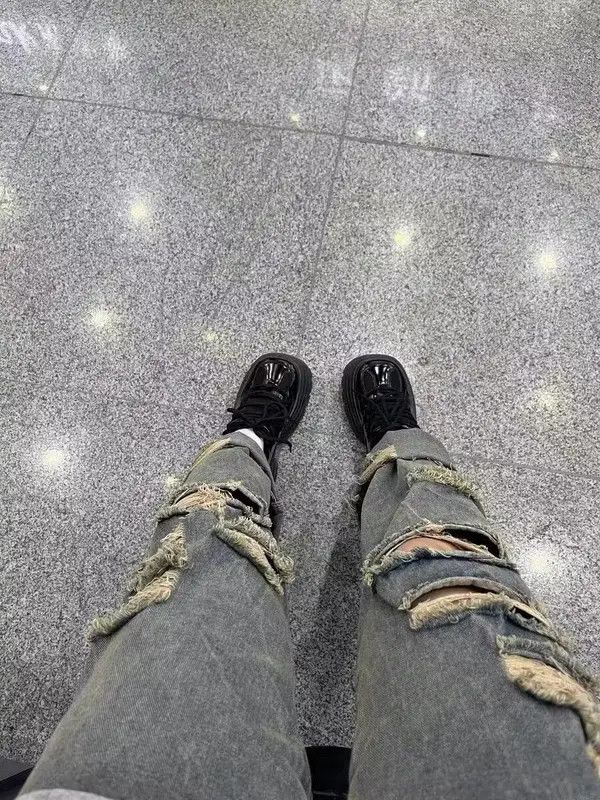 Other Ripped Jeans Women Oversize Baggy Pants Size 29" - 2 Thumbnail